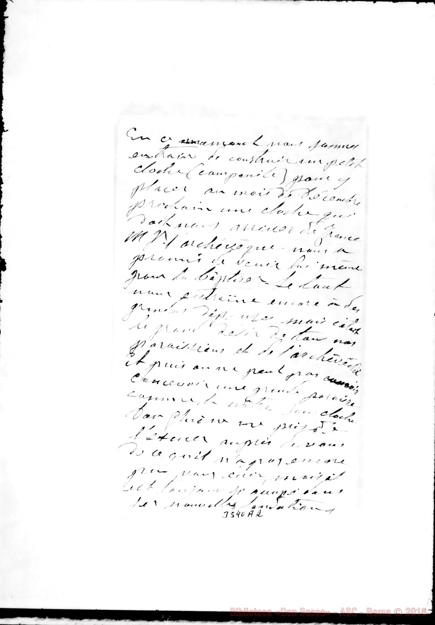 Fotogramma A 2 — Don Prandi Lorenzo-Ispettore. Tunis, 15-07-1901