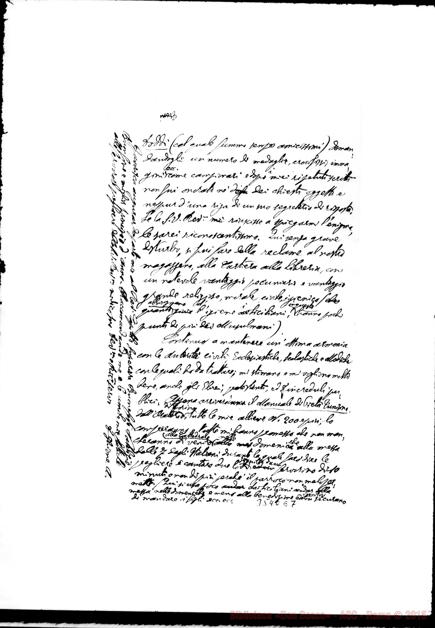 Fotogramma E 7 — Don Ghione Anacleto-Rev.do Sig. Tunis, 23-12-1901
