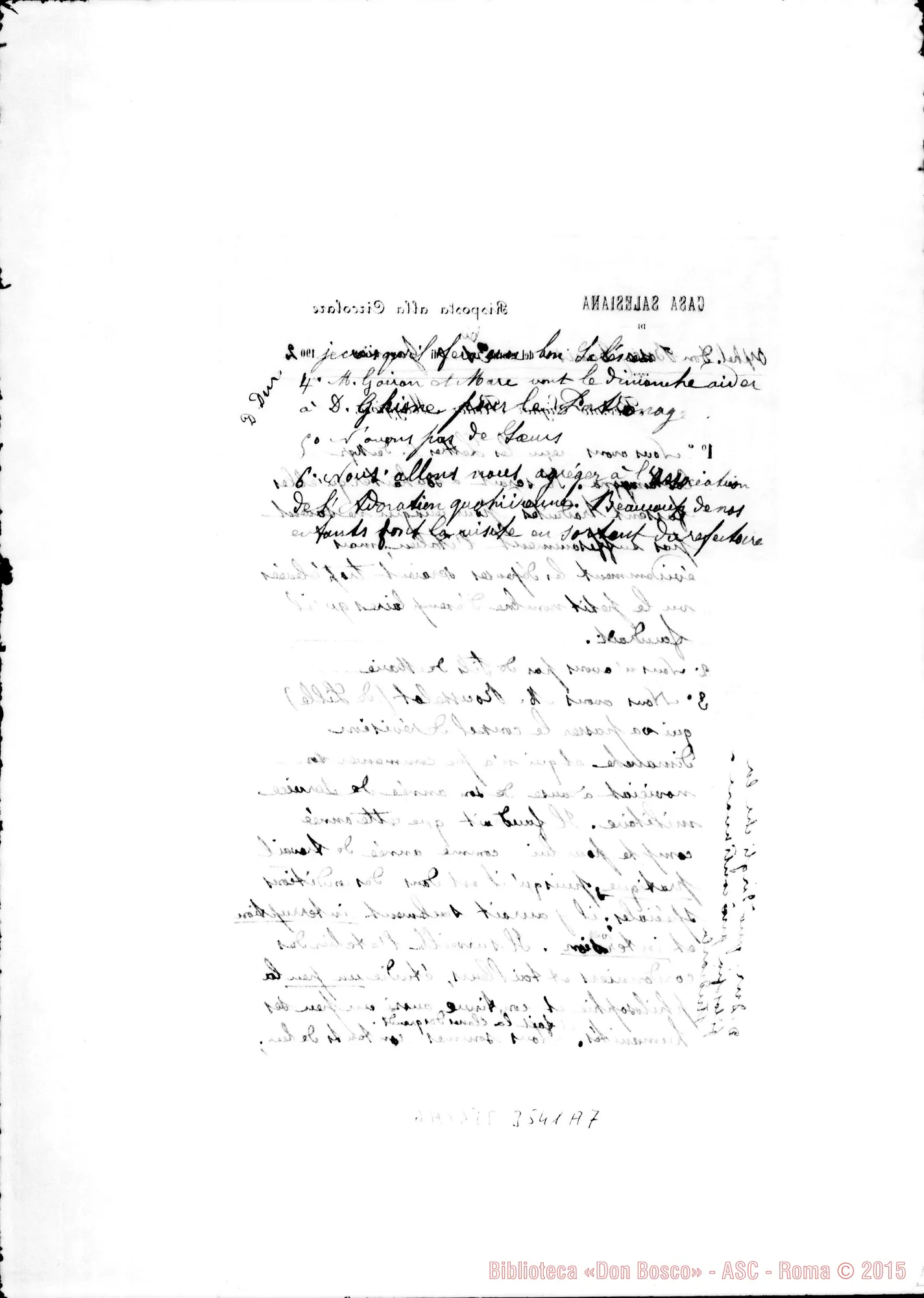 Fotogramma A 7 — Don Corlay-Don Rua. Tunis, 31-01-1902 Autogr. Rua