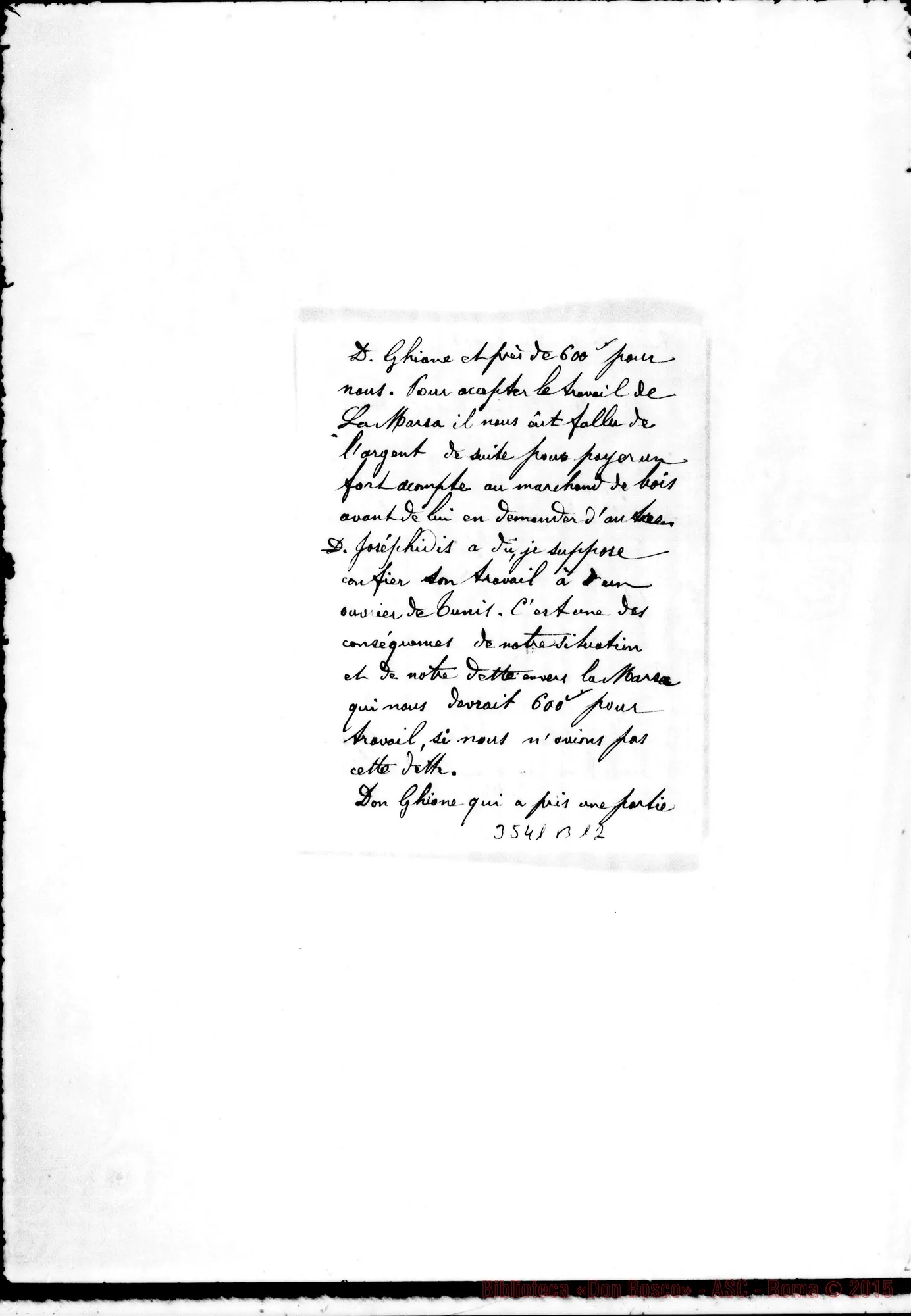 Fotogramma B 12 — Don Corlay-Ispettore. Tunis, 11-04-1902