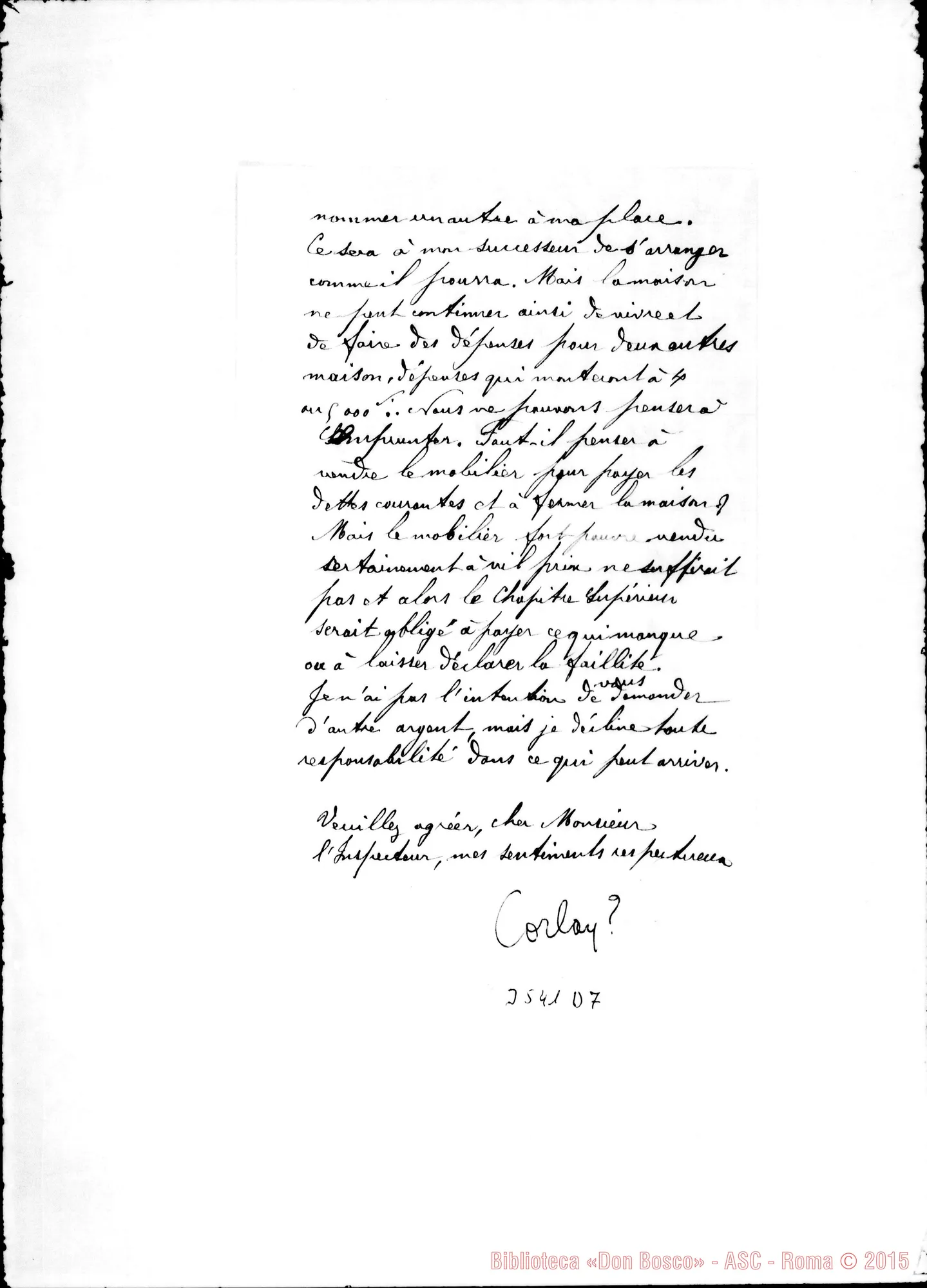 Fotogramma D 7 — Don Corlay-Ispettore. Tunis, 14-07-1902