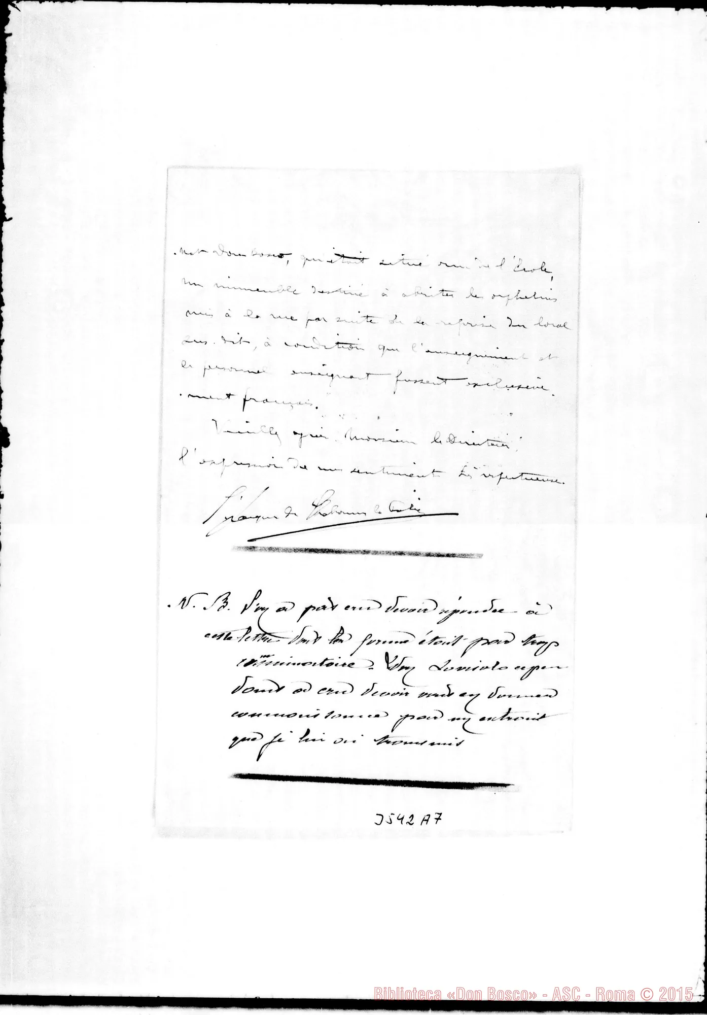 Fotogramma A 7 — «Domaine D’Utique»-Monsieur le Directeur. Utique, 4-03-1904