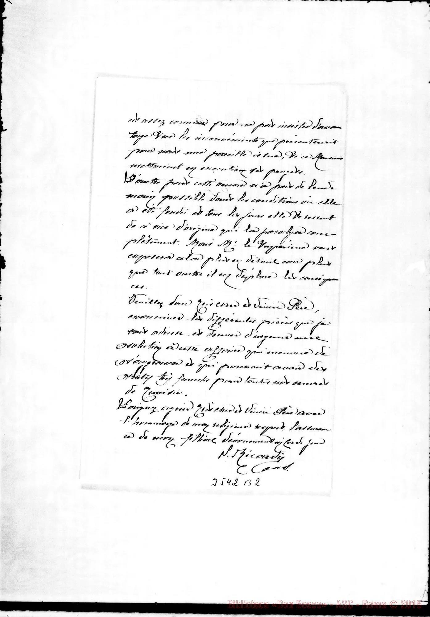 Fotogramma B 2 — Don Angelo Lovisolo-Don Rinaldi. Tunis, 12-07-1905