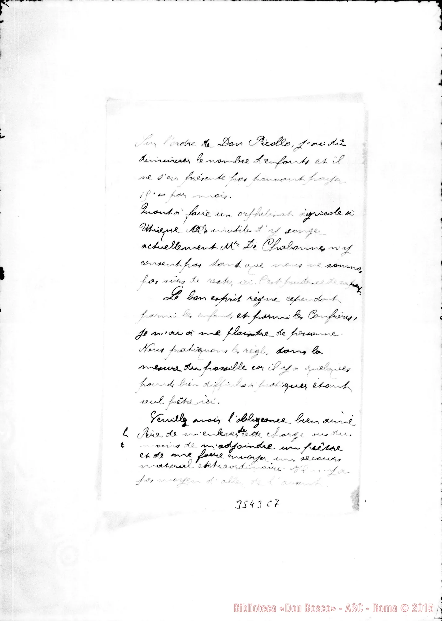 Fotogramma C 7 — Don Giulio Delteil-Supérieur. Tunis, 18-04-1903