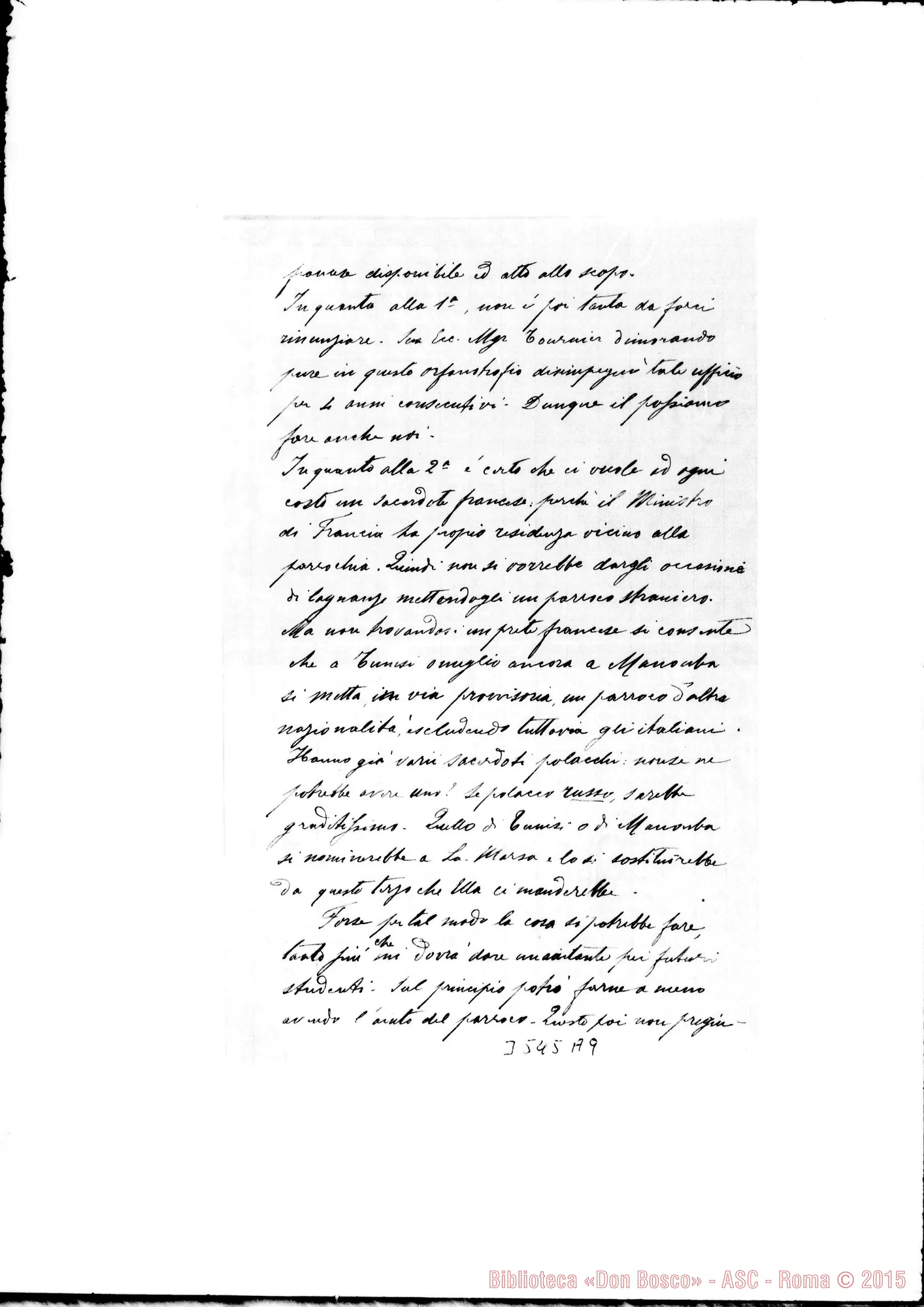 Fotogramma A 9 — Don Josephidi-Don Rua. La Marsa, 19-11-1898