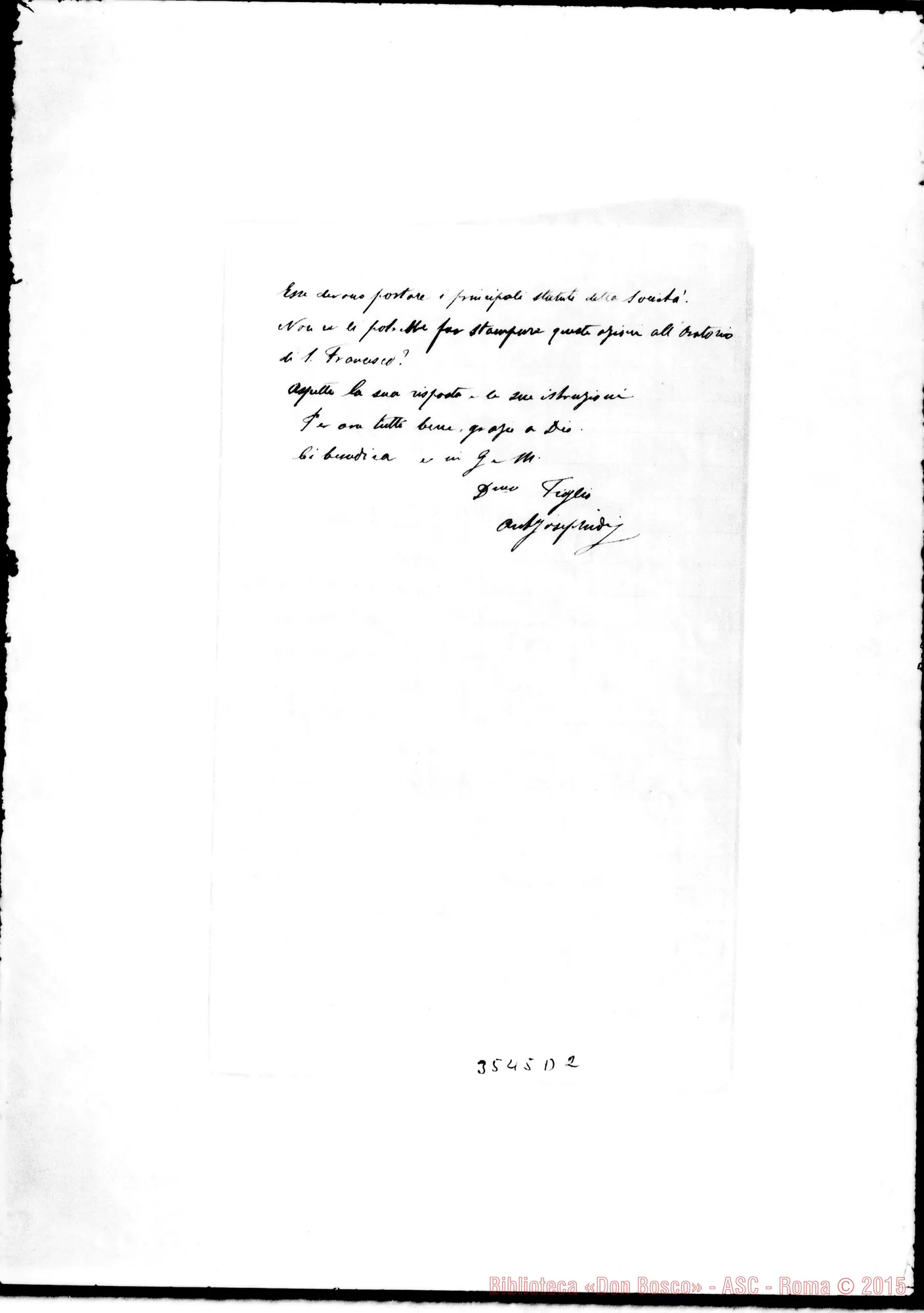 Fotogramma D 2 — Don Josephidi-Ispettore. La Marsa, 9-05-1896