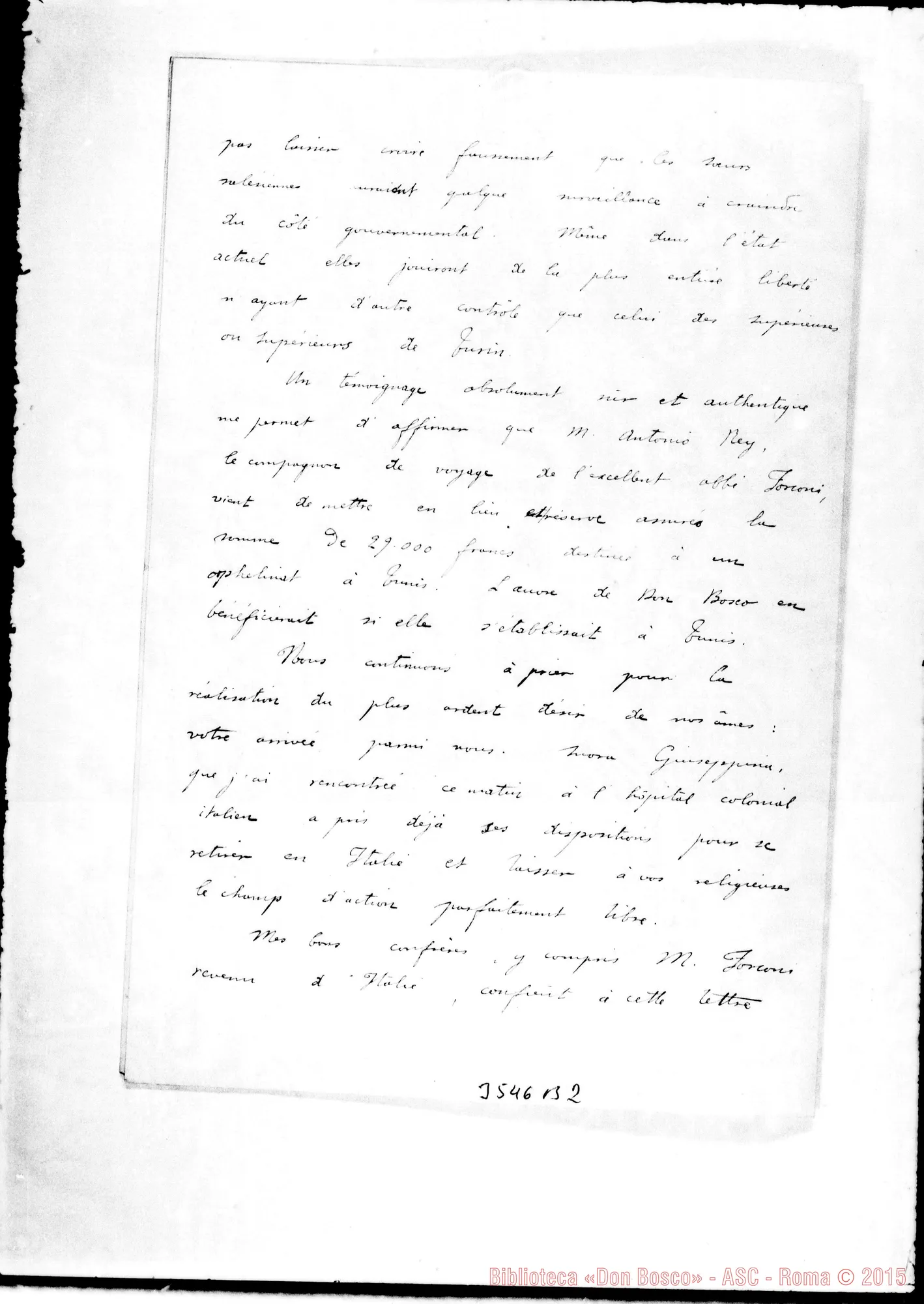 Fotogramma B 2 — Dall'Arcivescovato-Vénéré Monsieur. Tunis, 15-08-1894