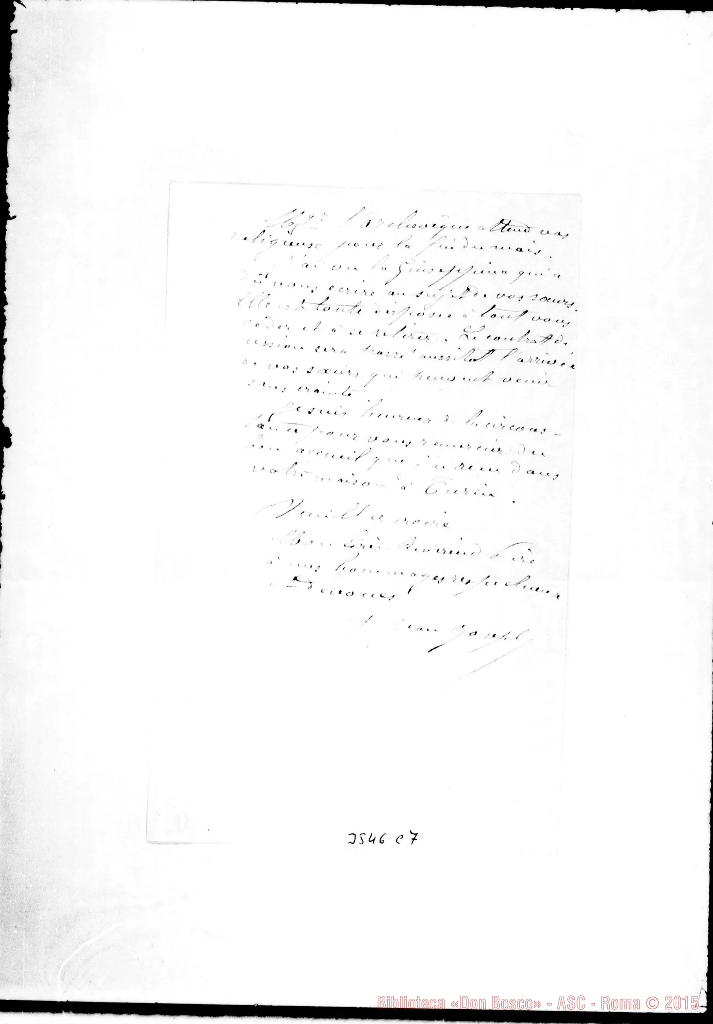 Fotogramma C 7 — Giovanni Tournier-Révérend Pére. Cartago, 7-12-1894
