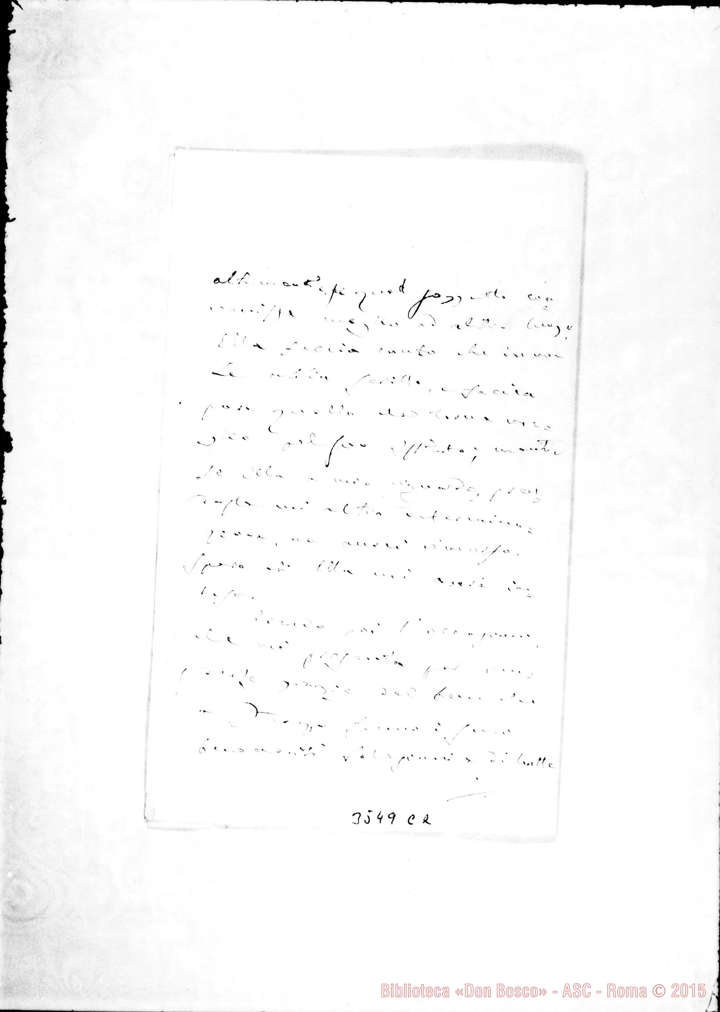 Fotogramma C 2 — Gioachino Cantagalli, vesc. di Faenza-Rev.do Padre. Faenza, 24-09-1896
