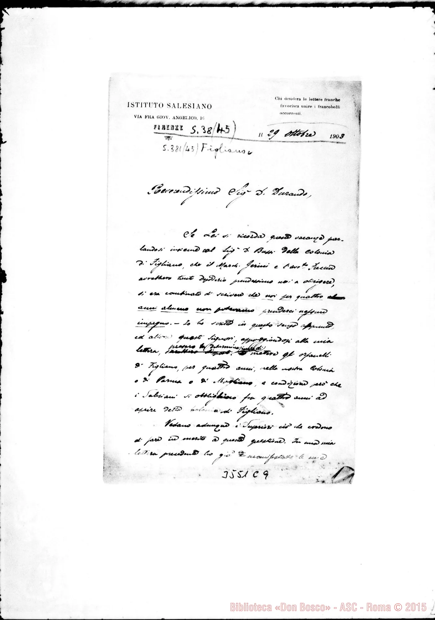 Fotogramma C 9 — Don Luchelli-Don Durando. Firenze, 29-10-1903