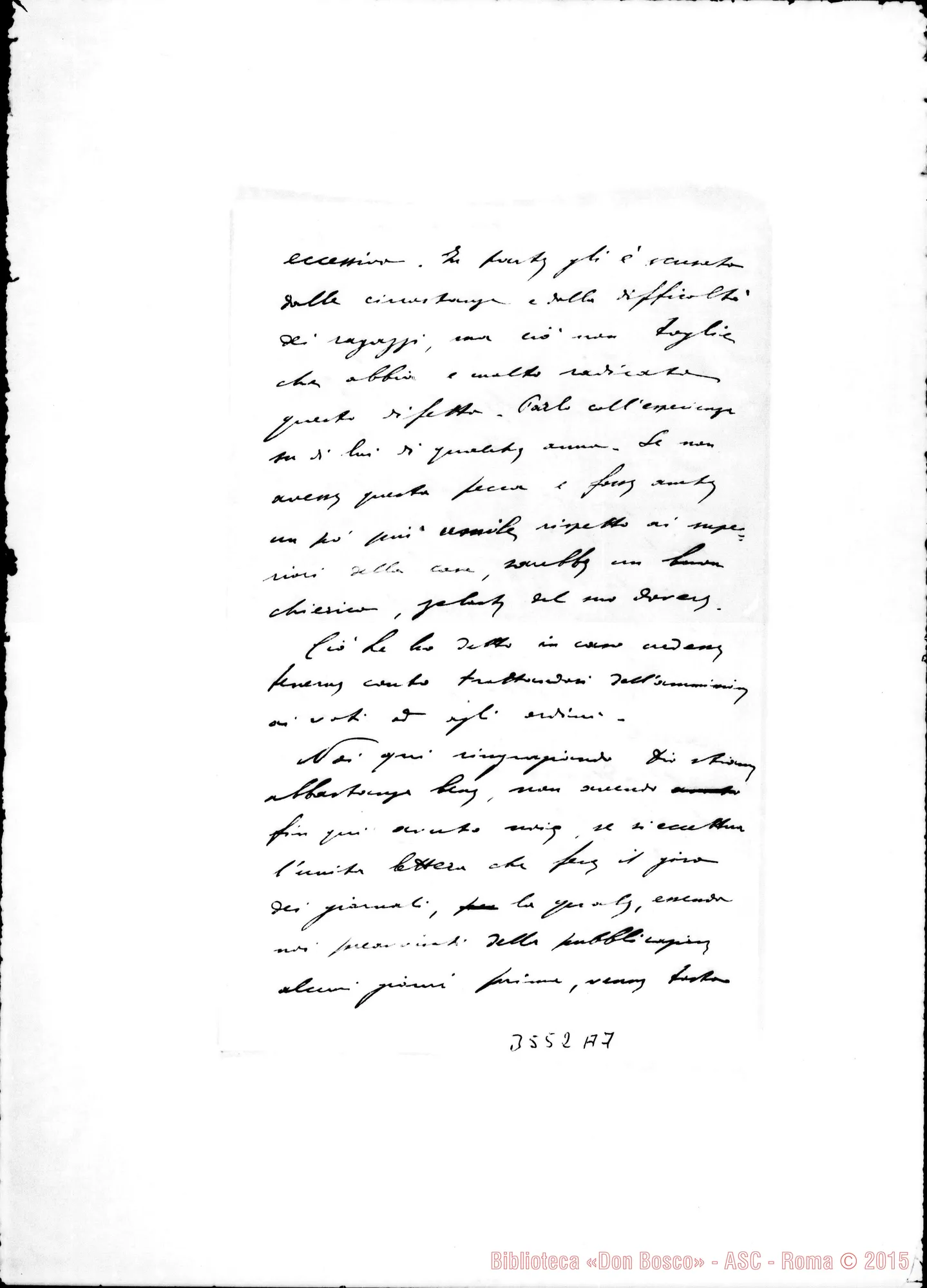Fotogramma A 7 — Don Vincenzo Morano-Don Albera. Firenze, 6-08-1907