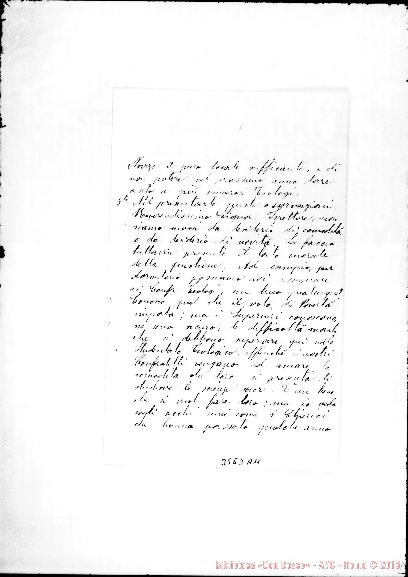 Fotogramma A 11 — Don Alessio Barberis-Ispettore. Foglizzo, 11-01-1906