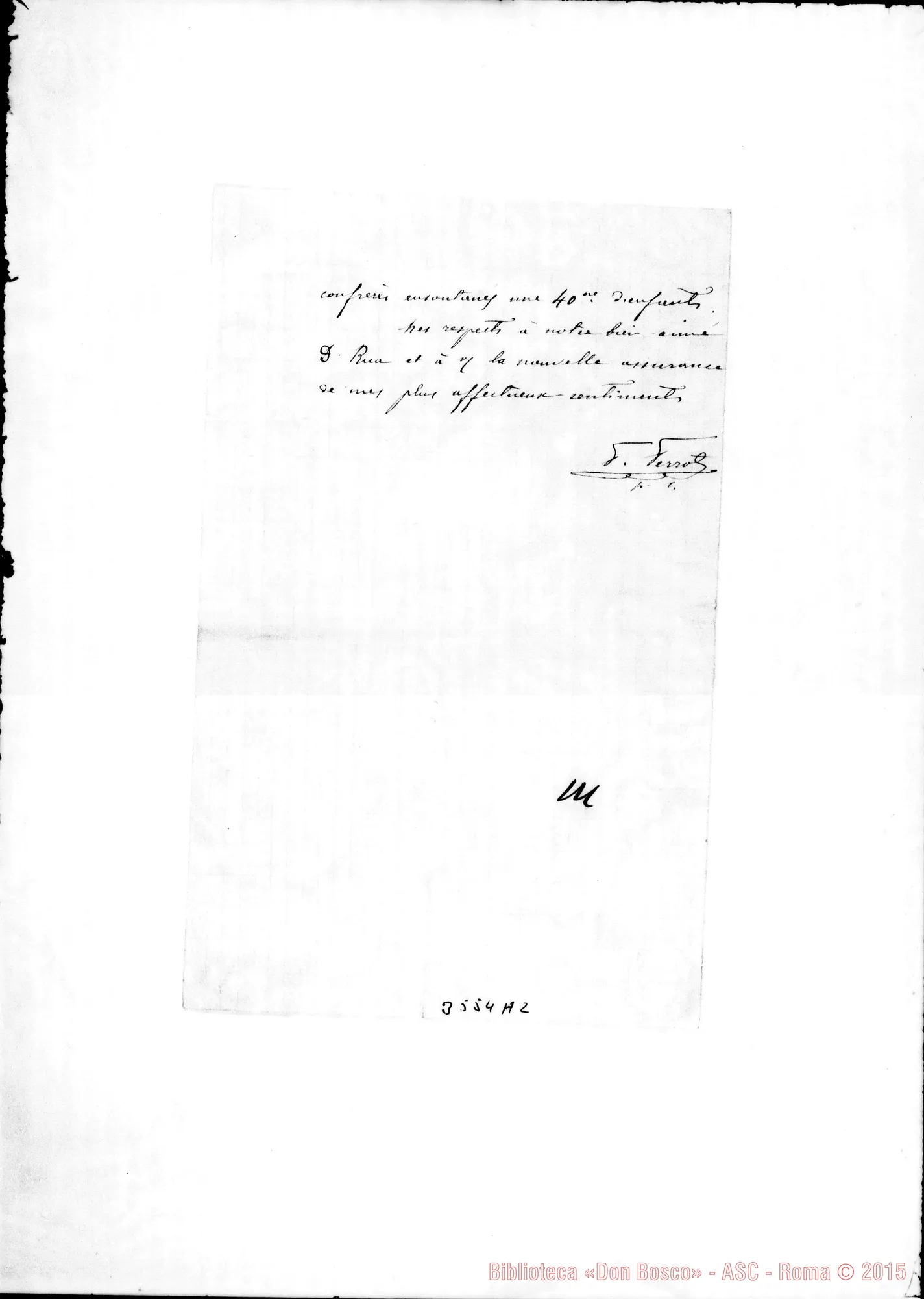 Fotogramma A 2 — Don Pierre Perrot-Ispettore. La Navarre, 8-02-1895