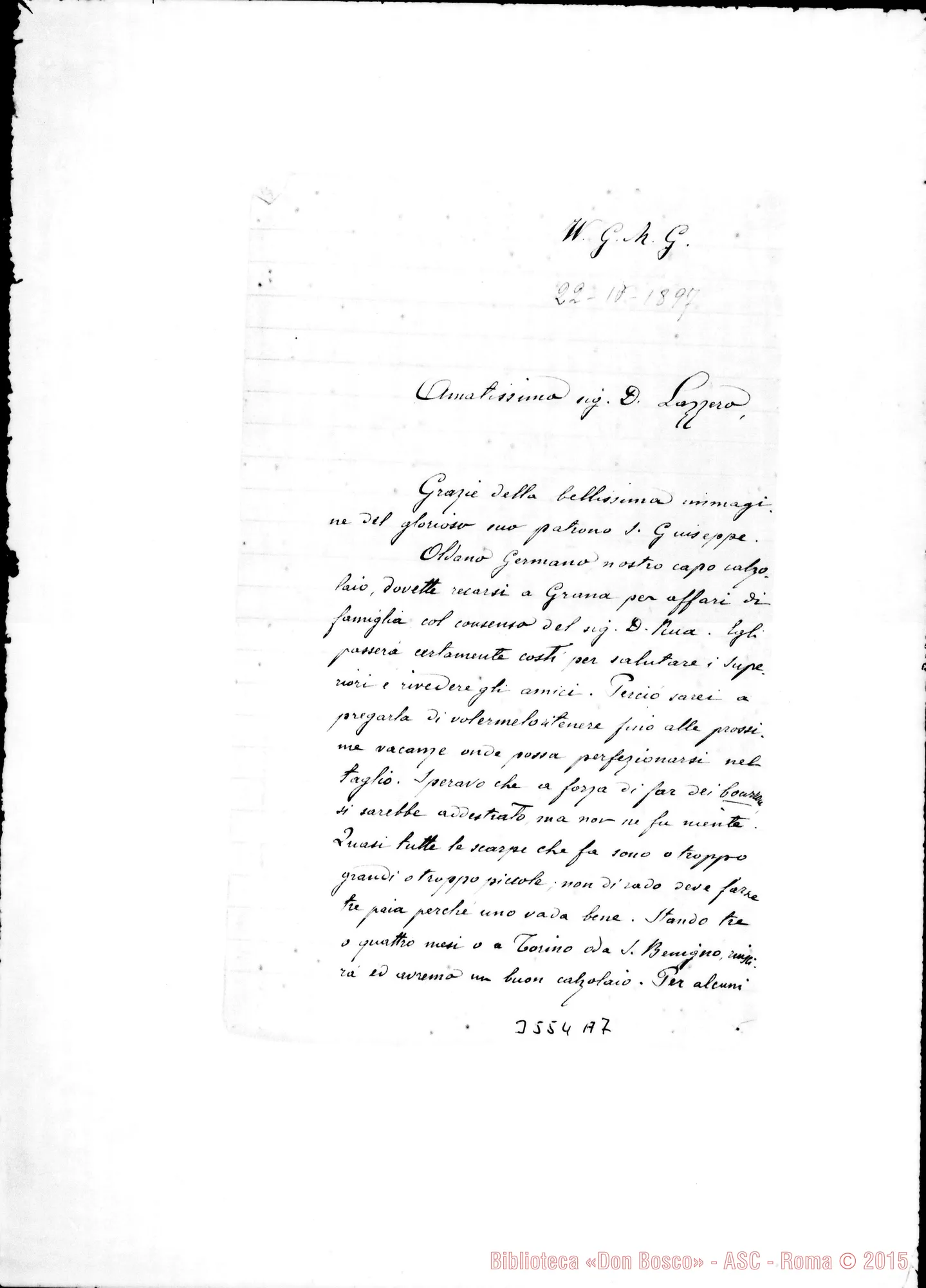 Fotogramma A 7 — Don Pierre Perrot-Don Lazzero. La Navarre, 22-04-1897