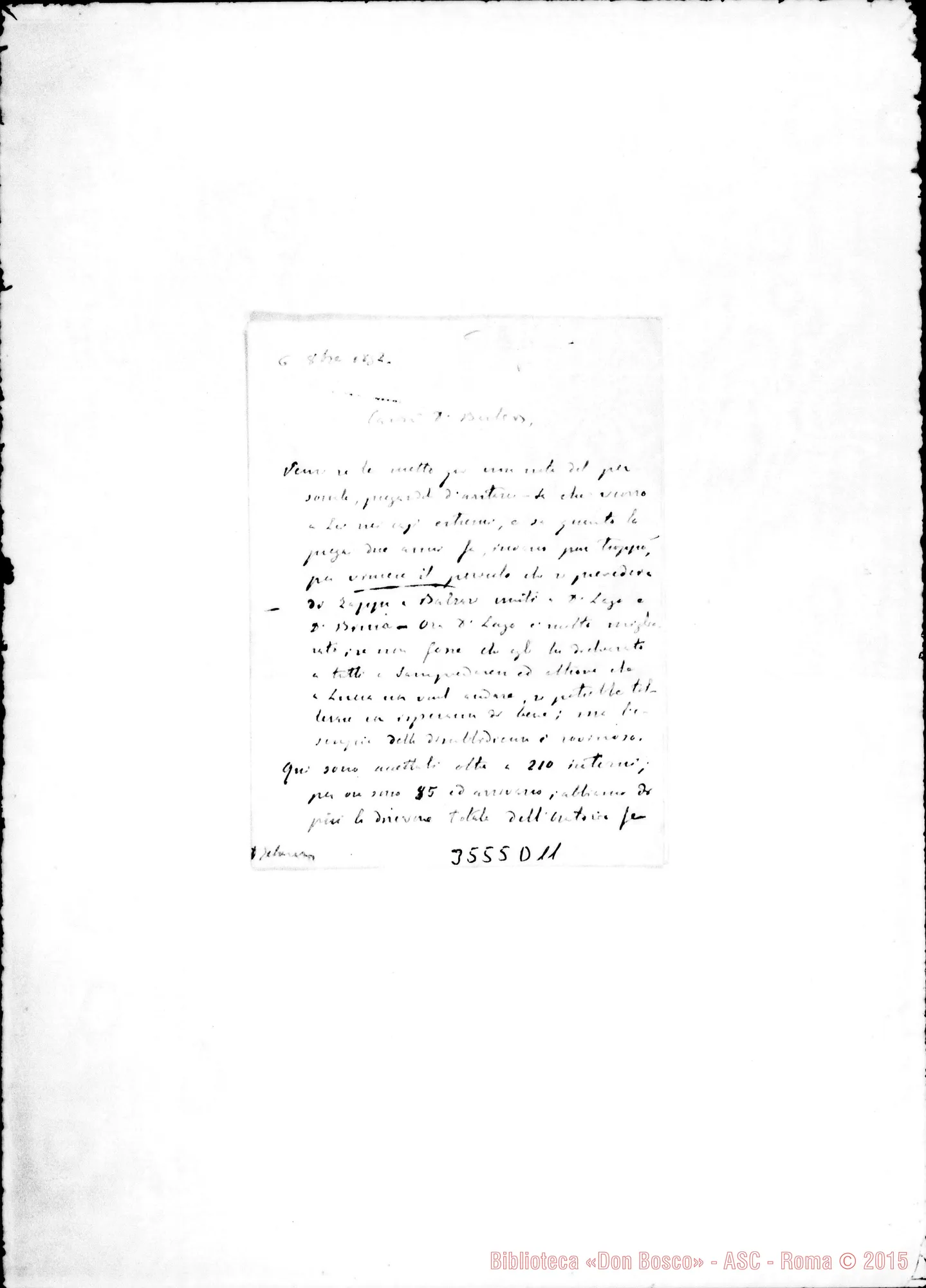 Fotogramma D 11 — Don Febraro Stefano-Don Barberis, il 6-10-1892