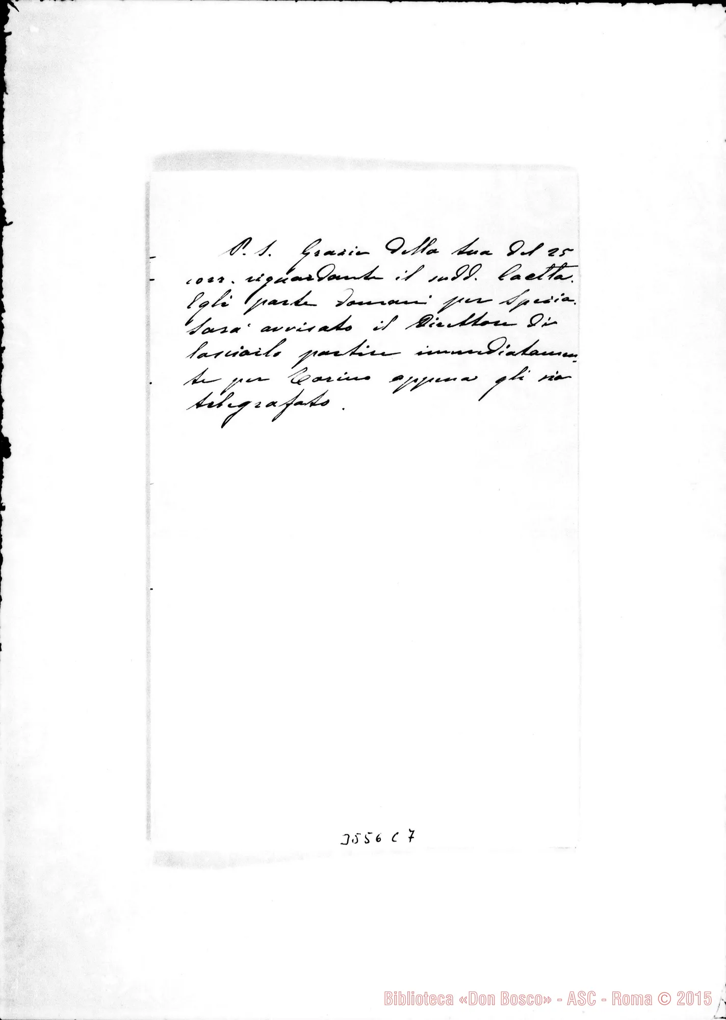 Fotogramma C 7 — Don Tommaso Laureri-Don Piscetta. Sampierdarena, 22-09-1908