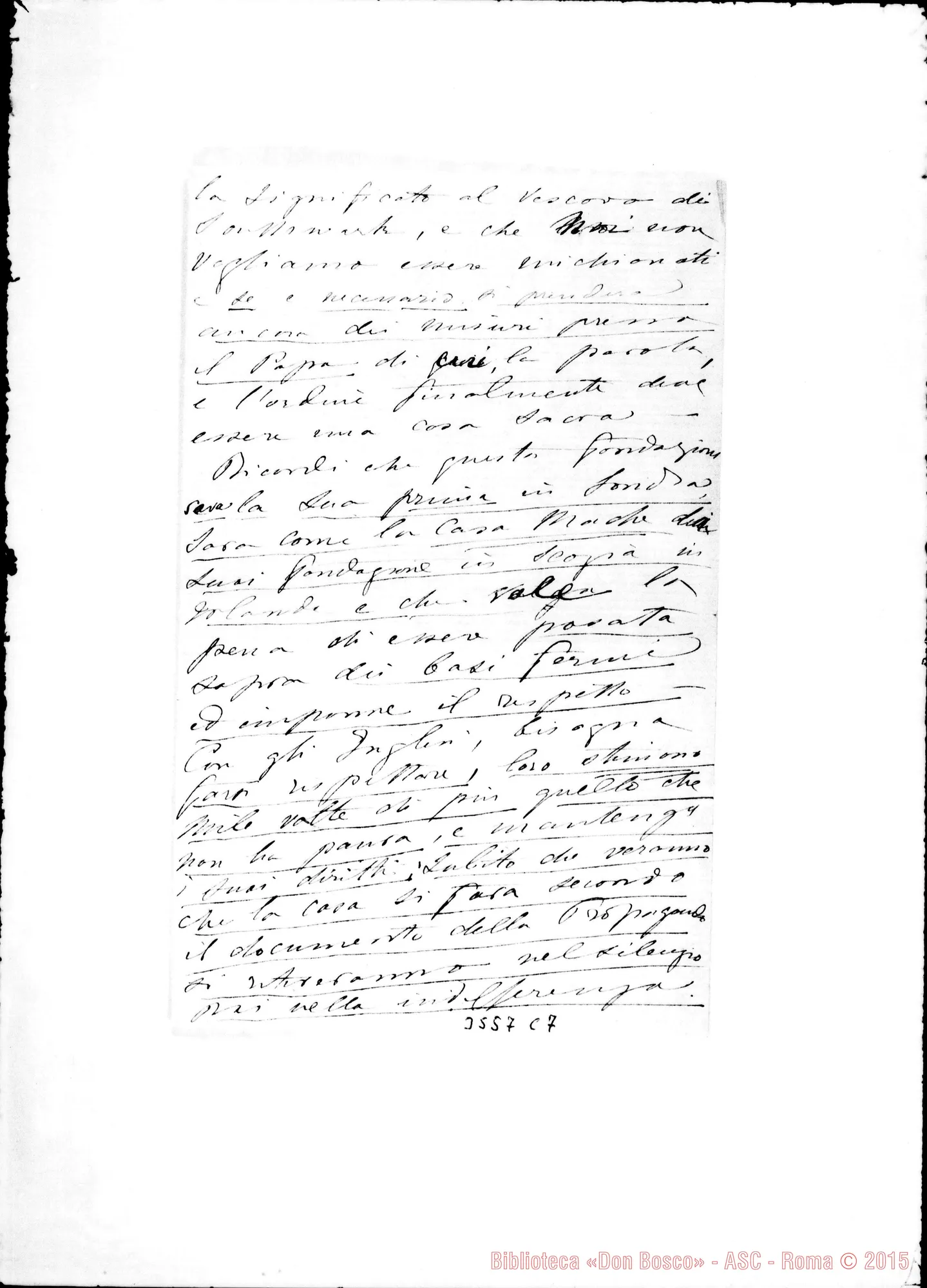 Fotogramma C 7 — Contessa di Stacpool-Rev.do Padre. Villa Sante, 11-10-1887