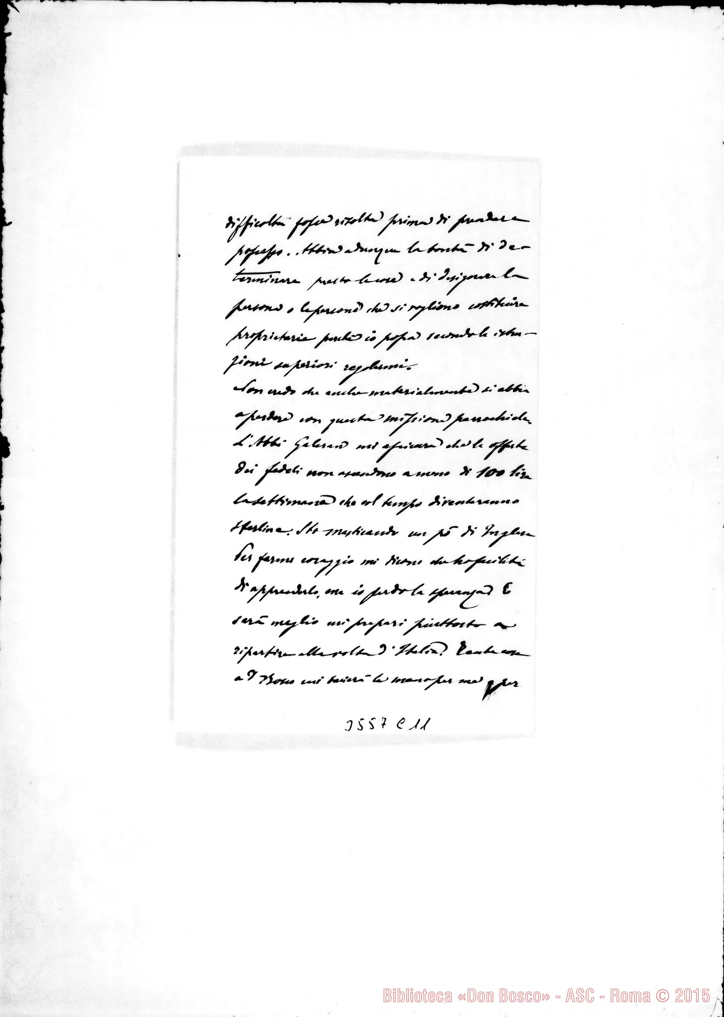 Fotogramma C 11 — Don Frane. Dalmazzo-Don Rua, il 15-10-1887