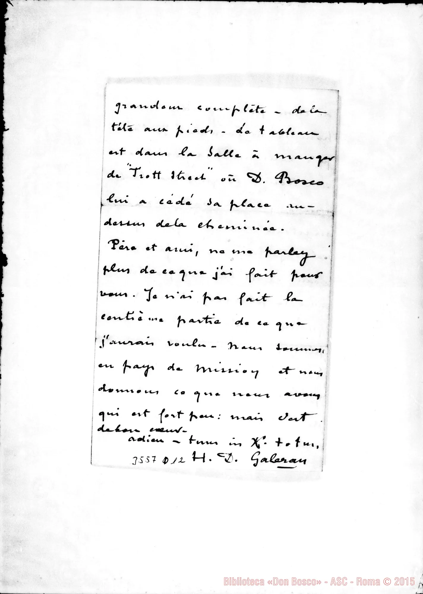 Fotogramma D 12 — H.D. Galeran-Don Dalmazzo. London, 24-11-1887
