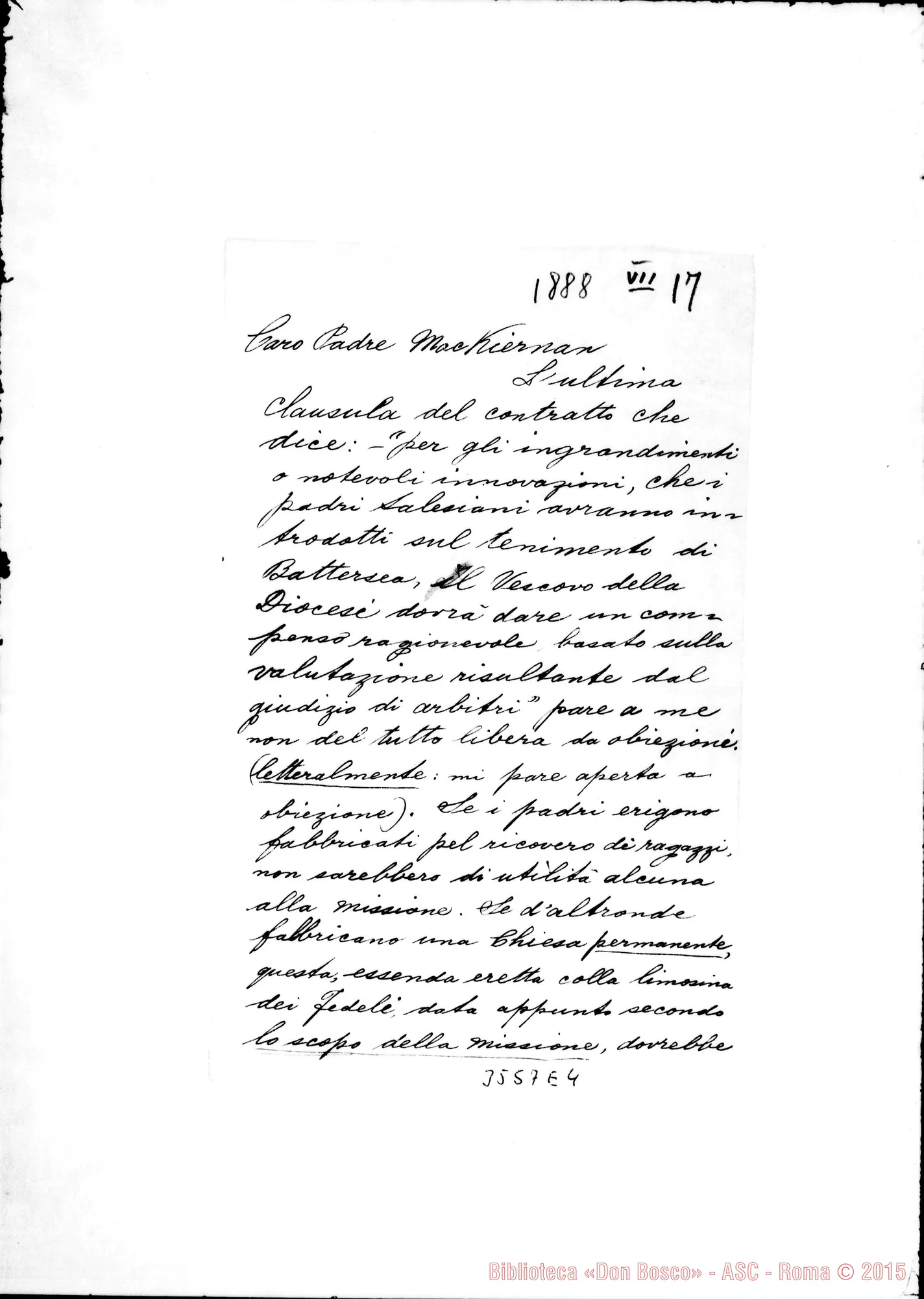 Fotogramma E 4 — Giovanni Butt., vesc. di Southwark-D. MacKiernan E traduzione. 1888