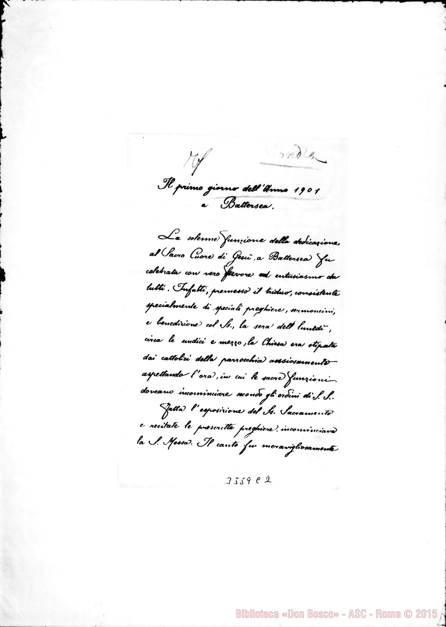 Fotogramma C 2 — Relazione