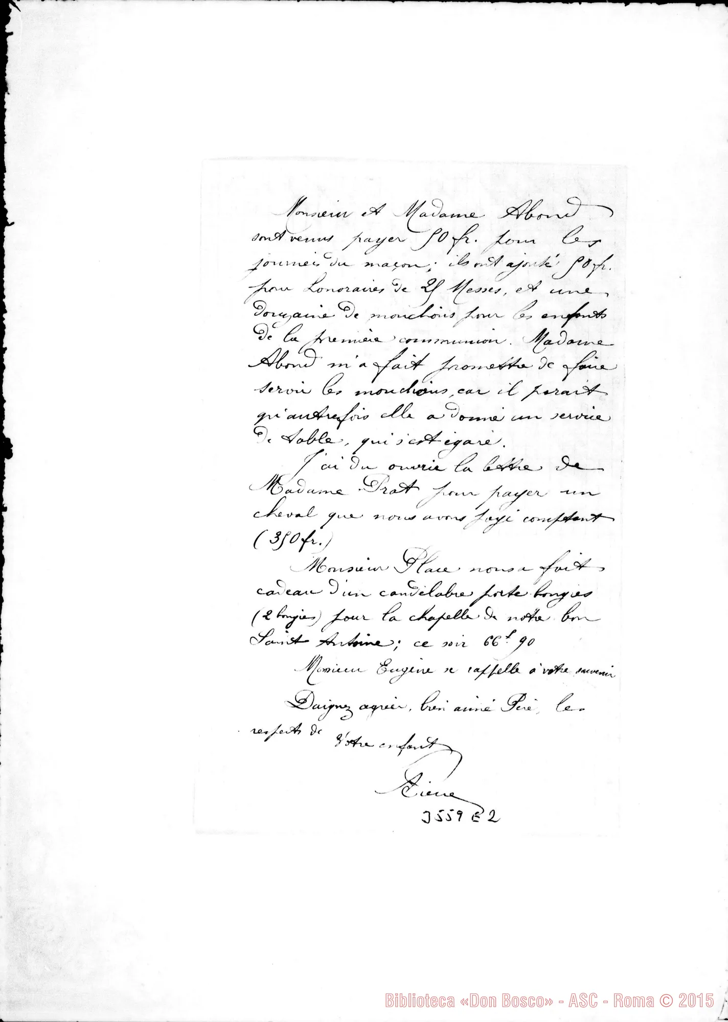 Fotogramma E 2 — Don Pierre Perrot-Aimé Pére. Marseille, 6-03-1895