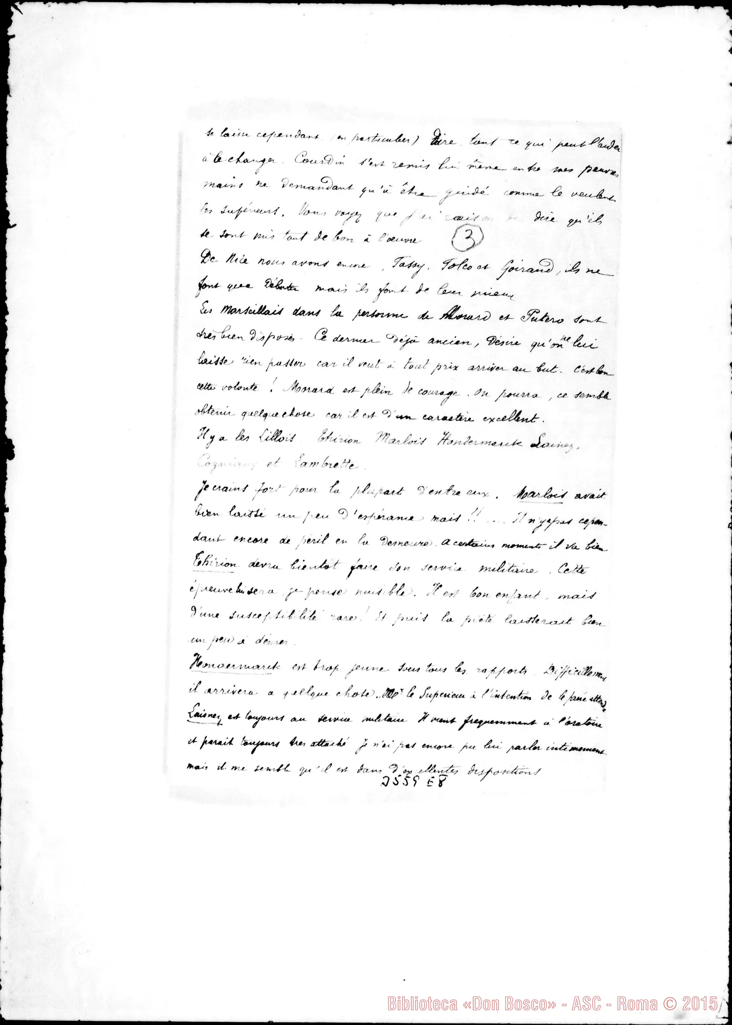 Fotogramma E 8 — Don A. Roussel-Don Albera. Marseille, 6-02-1896