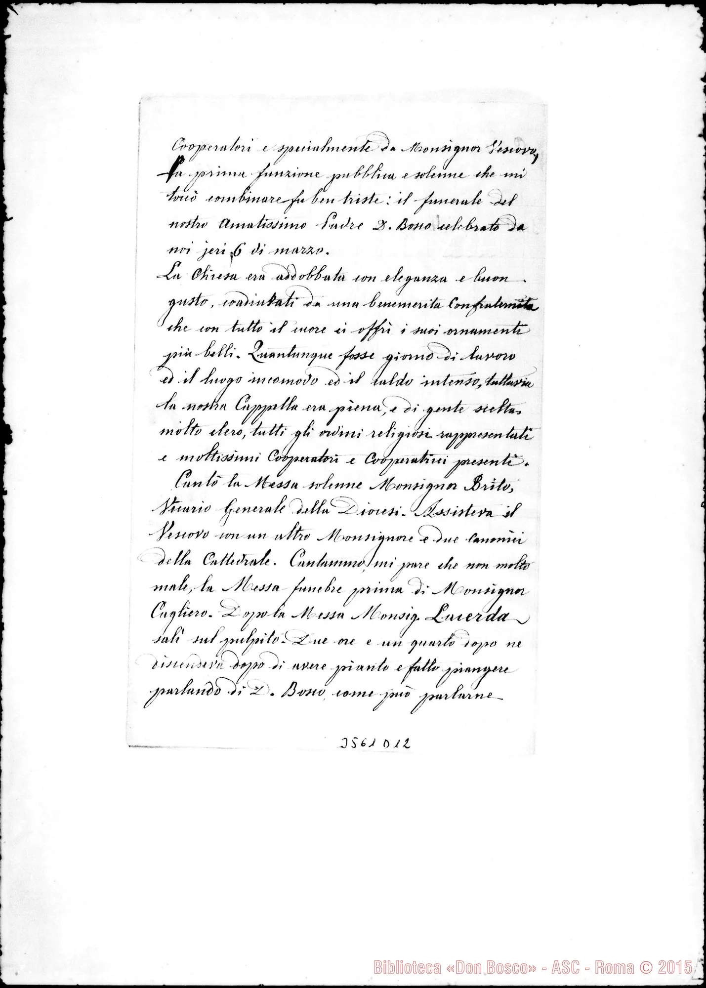Fotogramma D 12 — Niterói: Don Pietro Rota-Don Riccardi. Niterói, 7-03-1888