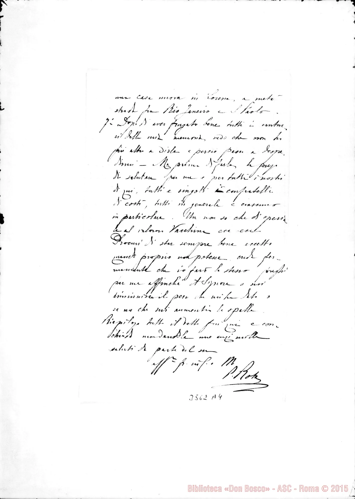 Fotogramma A 4 — Don Pietro Rota-Don Piccono. Niterói, 24-07-1888