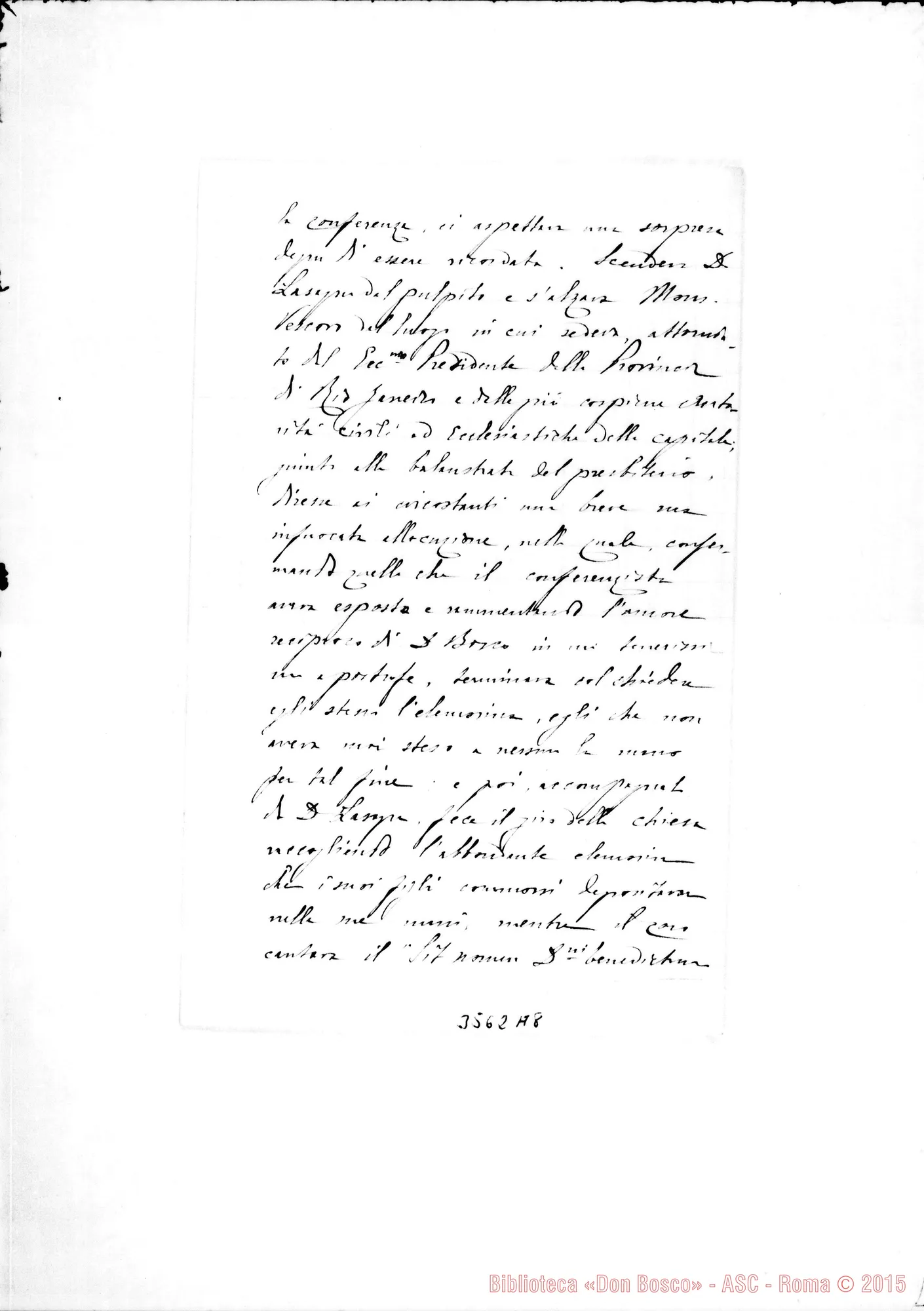 Fotogramma A 8 — Don Pietro Rota-Don Rua. Niterói, 27-08-1888