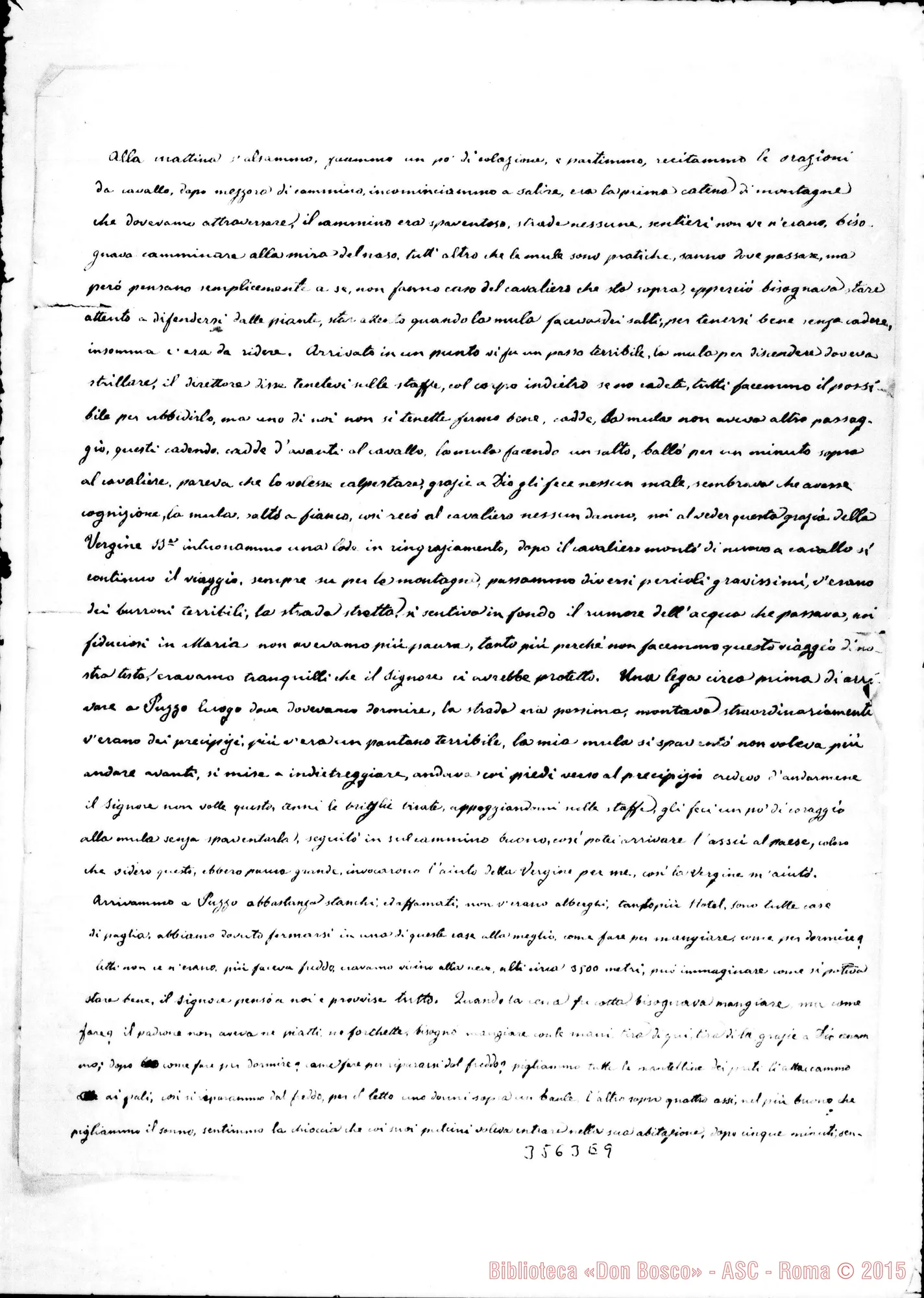 Fotogramma E 9 — Coad. Maffeo Giuseppe-Direttore. Quito, 1-02-1888