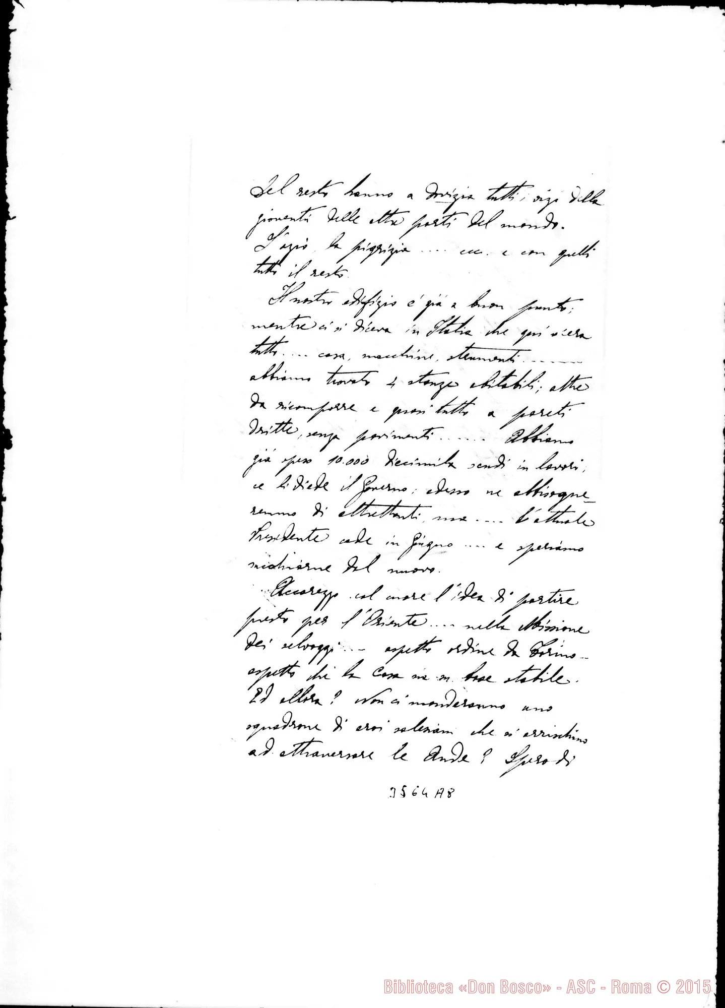Fotogramma A 8 — Don Luigi Calcagno-Don Lemoyne. Quito, 30-05-1888