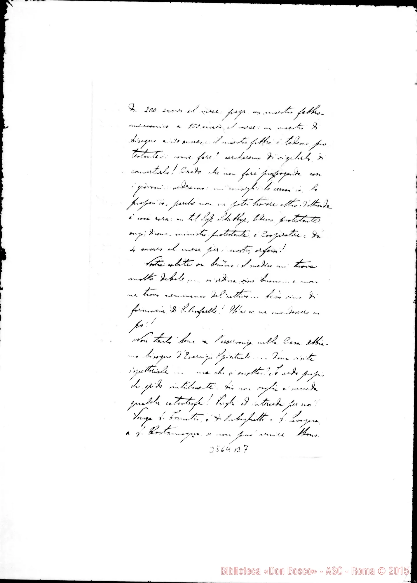 Fotogramma B 7 — Don Luigi Calcagno-Don Durando. Quito, 5-12-1888