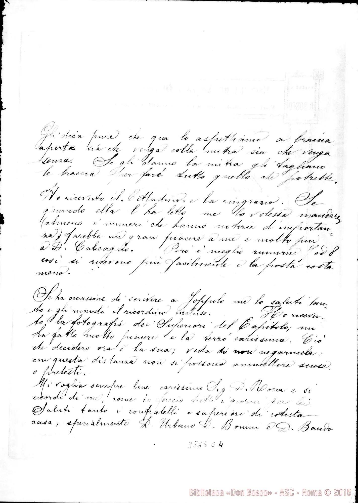 Fotogramma E 4 — Don Luigi Calcagno-Don Rocca. Quito, 28-02-1894