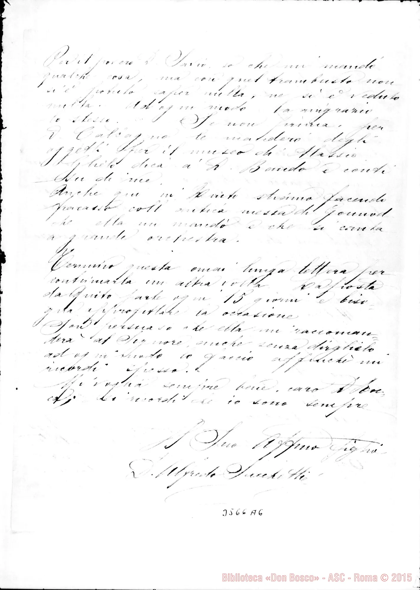 Fotogramma A 6 — Don Guido Rocca-Don Rua. Quito, 4-05-1895. Autogr. Rua