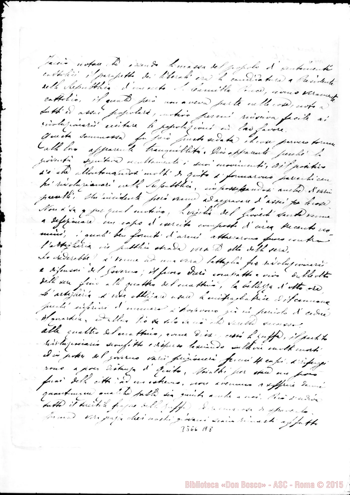 Fotogramma A 8 — Don Guido Rocca-Don Rua. Quito, 4-05-1895. Autogr. Rua