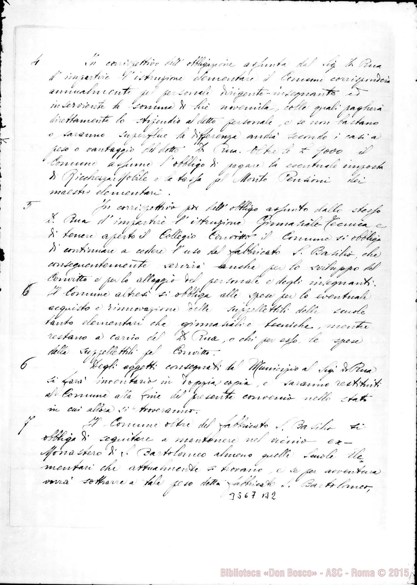 Fotogramma B 2 — Randazzo: Municipio di Randazzo: Proposta di convenzione, il 18-04-1909