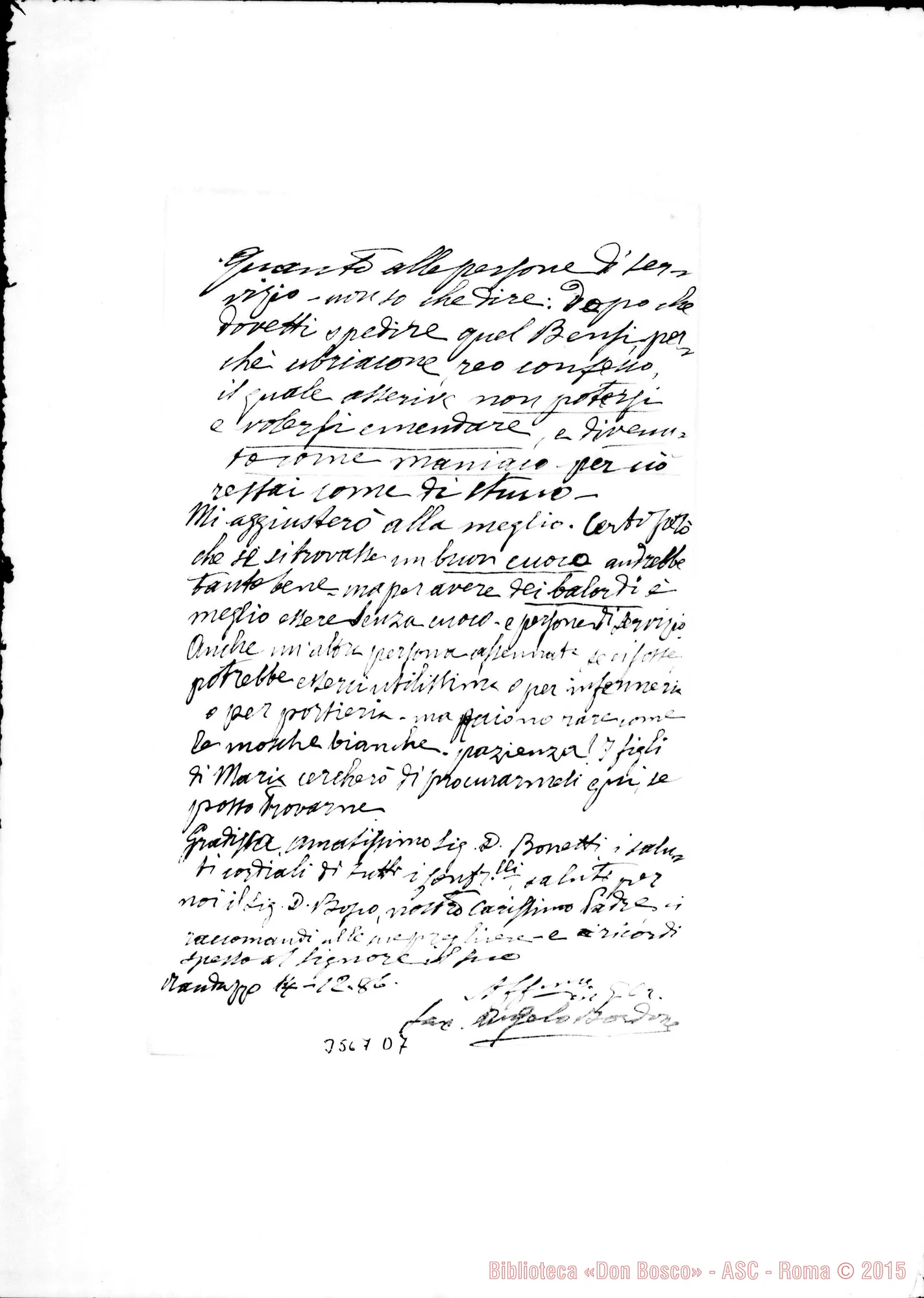 Fotogramma D 7 — Don Angelo Bordone-Don Bonetti. Randazzo, 14-12-1886