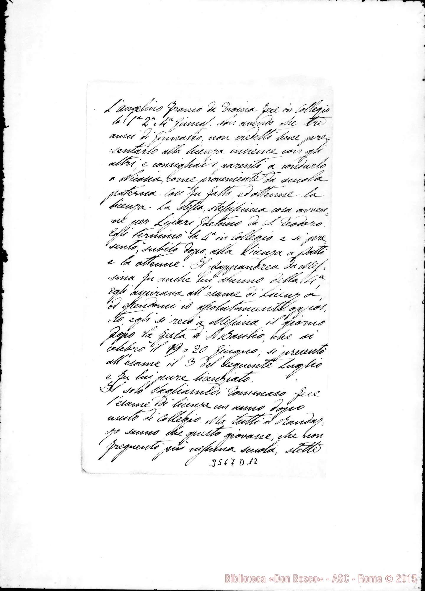 Fotogramma D 12 — Don Guidazio-Don Bonetti. Lanzo, 28-01-1887