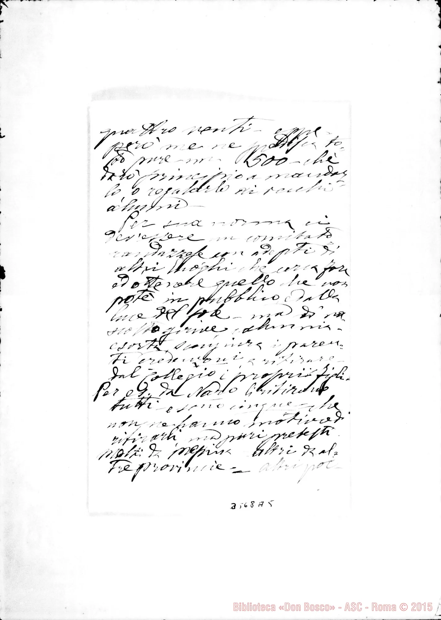 Fotogramma A 5 — Don Angelo Bordone-Don Bonetti. Randazzo, 18-06-1887