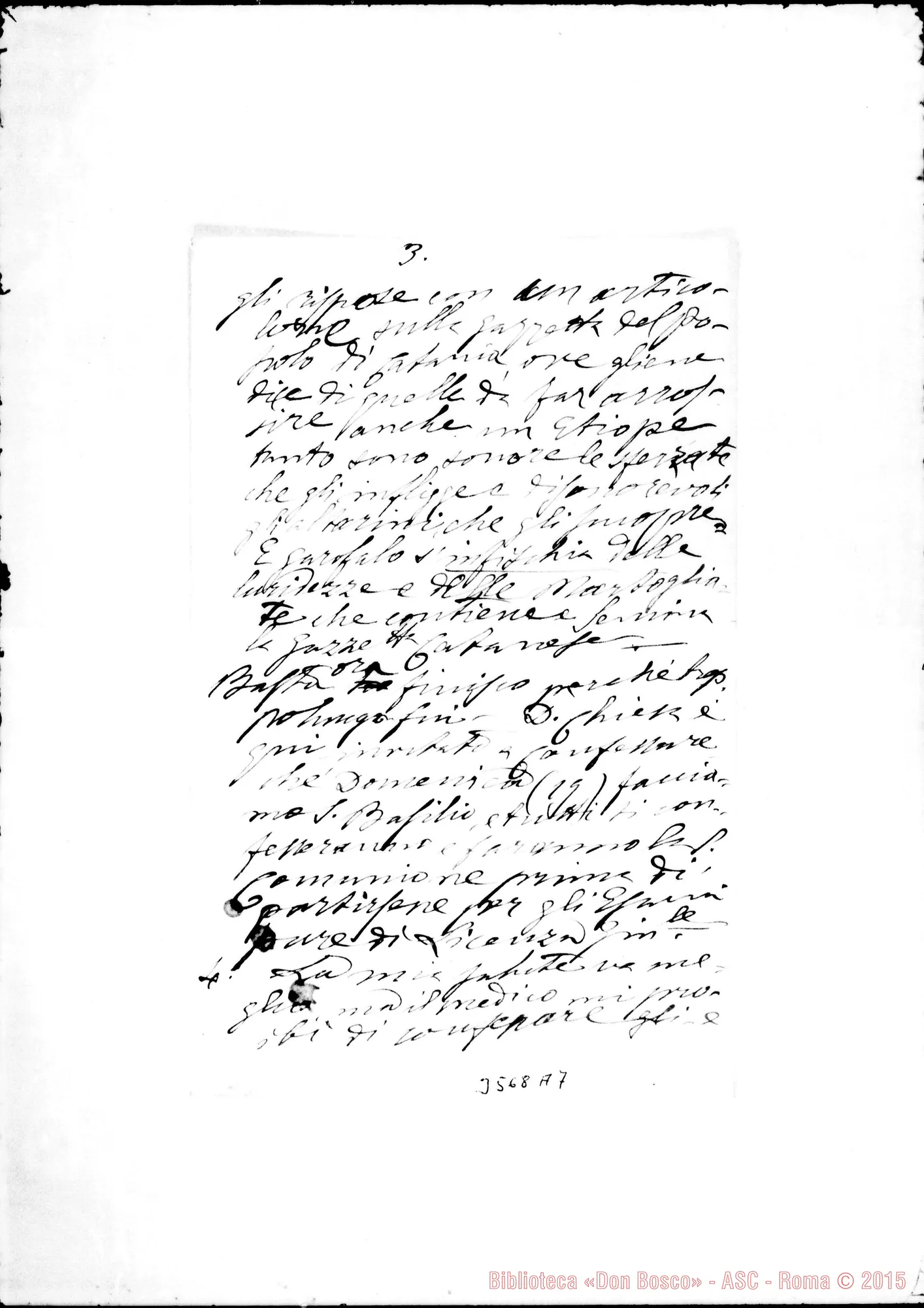 Fotogramma A 7 — Don Angelo Bordone-Don Bonetti. Randazzo, 18-06-1887