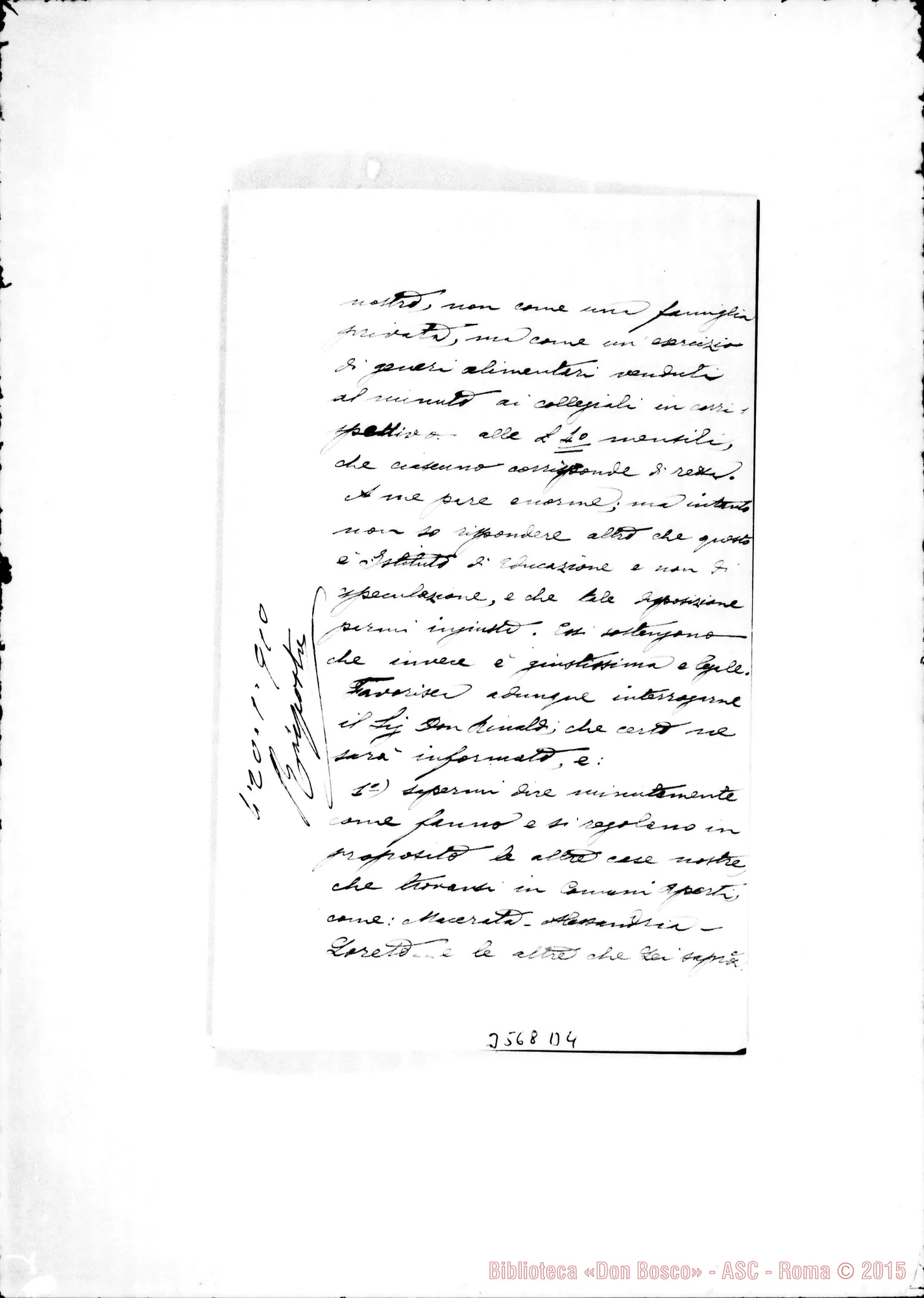 Fotogramma D 4 — Don Angeleri-Don Gusmano. Randazzo, 16-01-1910