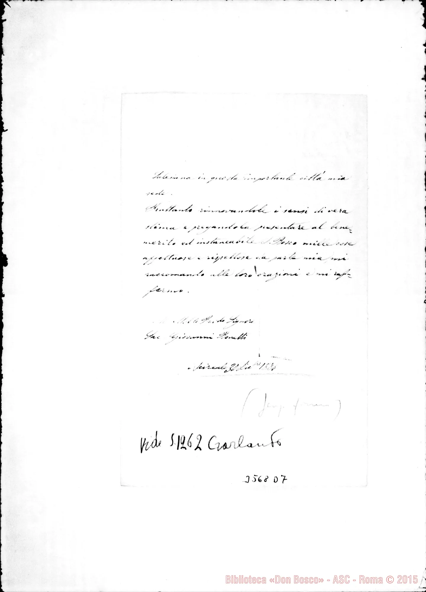 Fotogramma D 7 — Vesc. di Acireale-Don Bonetti, nel 1886