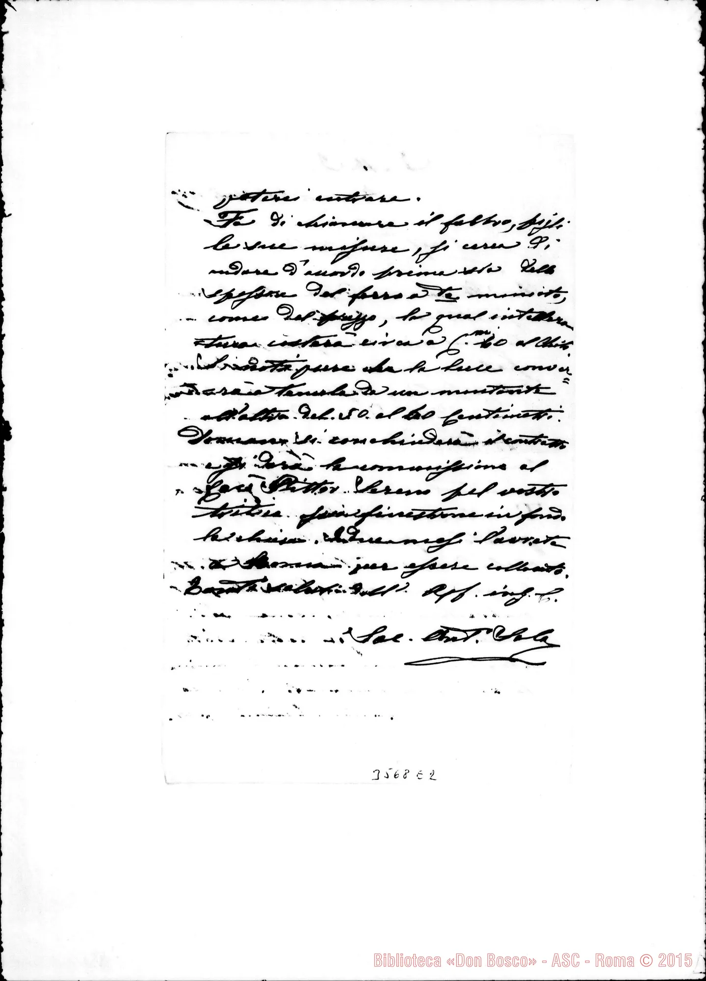 Fotogramma E 2 — Don Antonio Sala-Don Cagliero Cesare. Torino, 25-04-1889