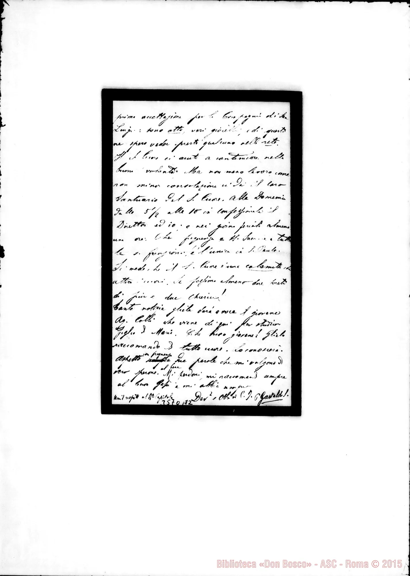 Fotogramma A 2 — Sào Paulo: Don Gastaldi Sebastiàn-Don Cerruti, il 17-04-1888