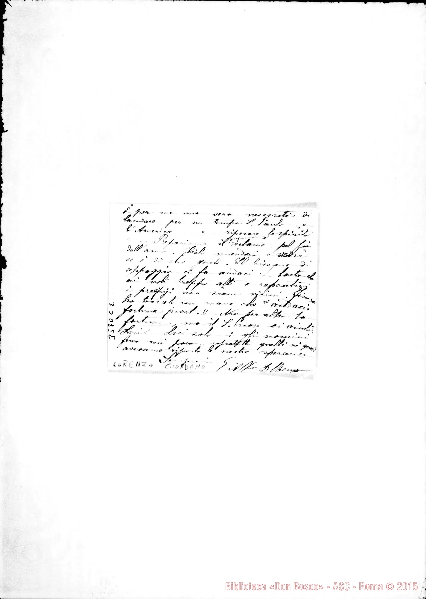 Fotogramma C 2 — Don Lorenzo Giordano-Don Riccardi. Senza data