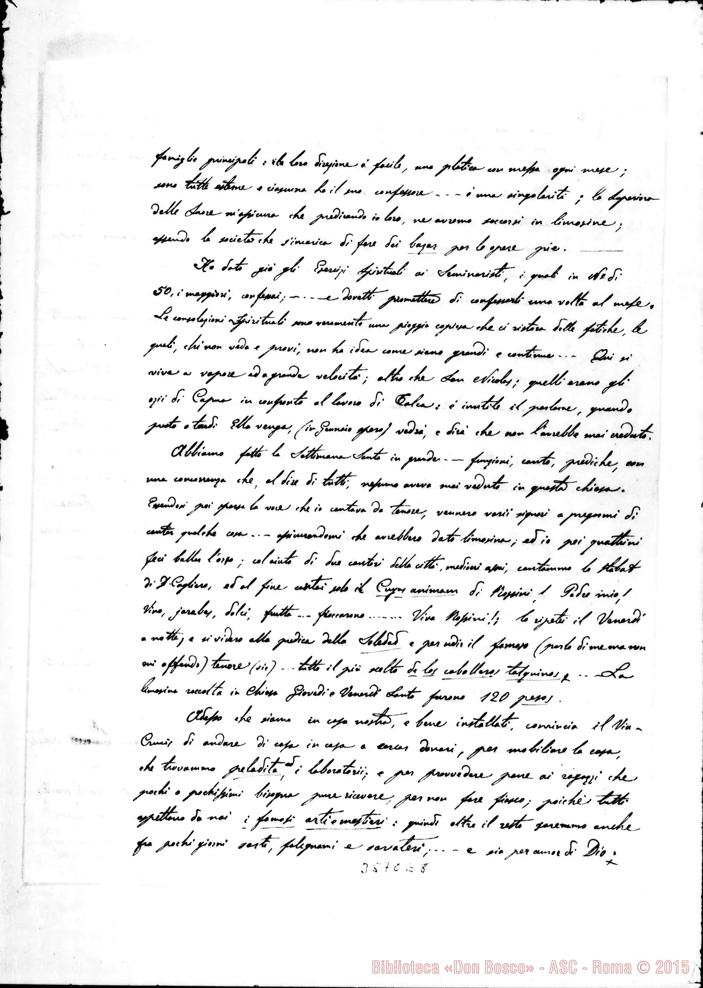 Fotogramma E 8 — Talea: Don Tomatis-Don Giacomo Costamagna. Talea, 2-04-1888