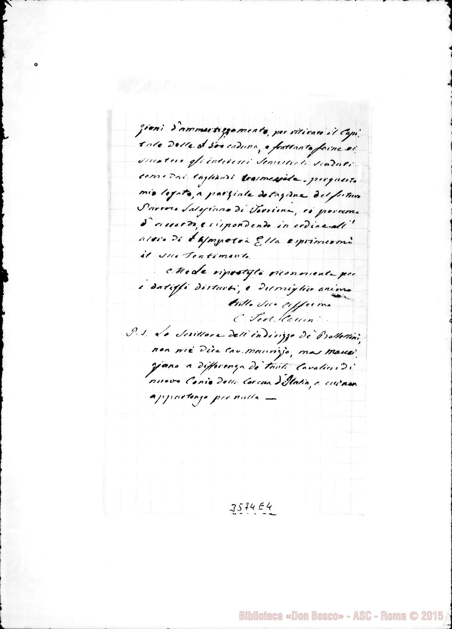 Fotogramma E 4 — Can. Cassini Antonio-Don Rua. Ventimiglia, 9-08-1889