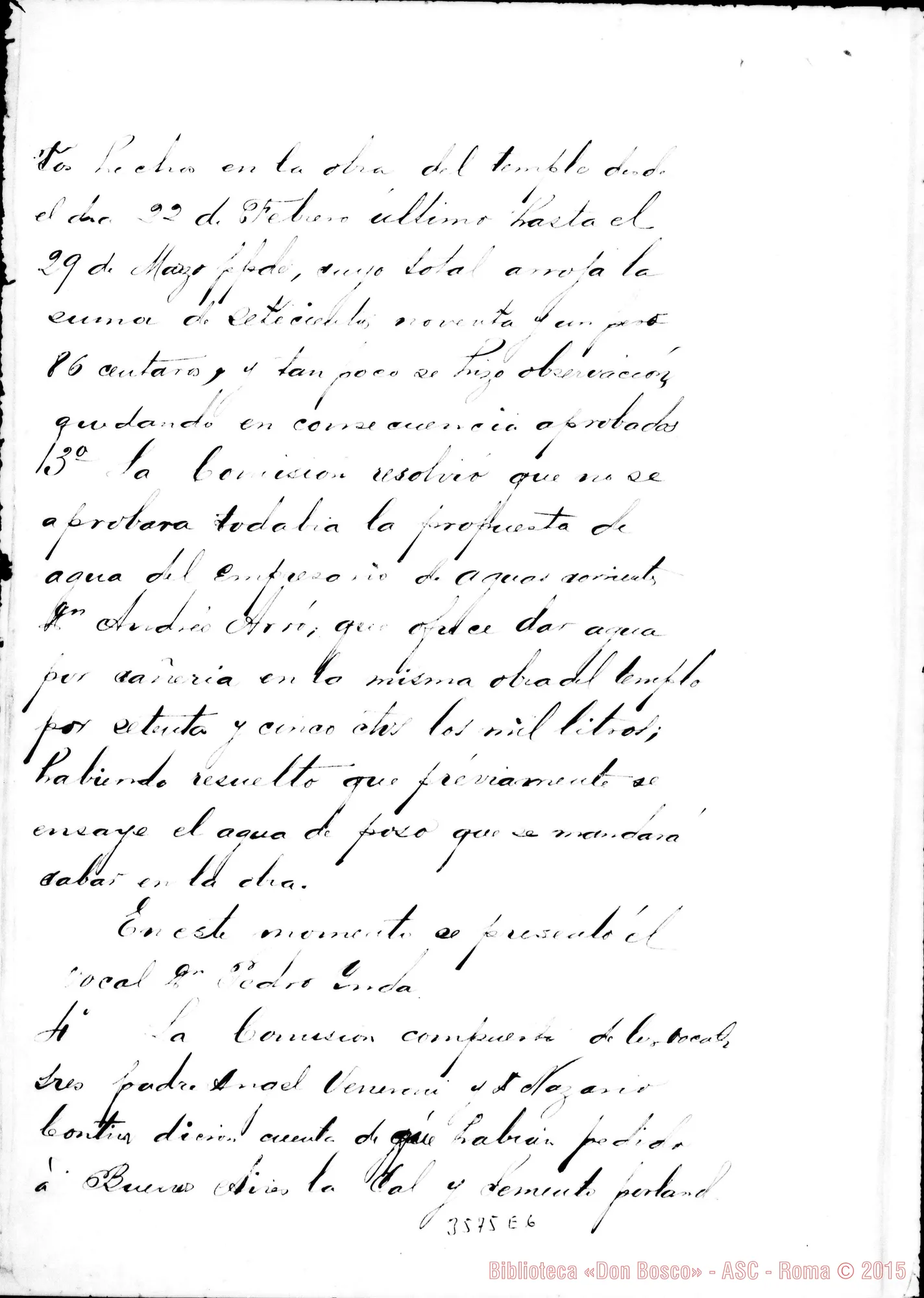 Fotogramma E 6 — Verbale della Commissione popolare. Aprile, 1-1901