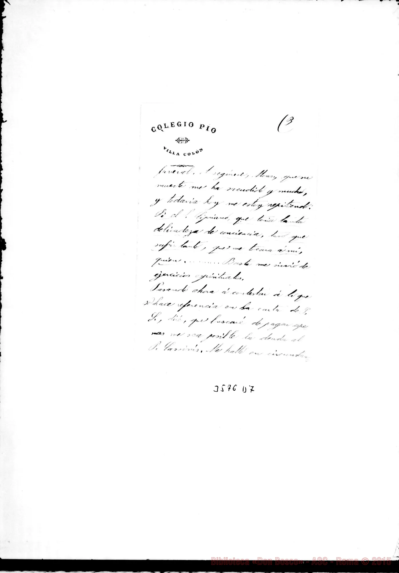 Fotogramma D 7 — Don Amborgio Turriccia-Rev.do Mons. Villa Colón, 14-06-1894